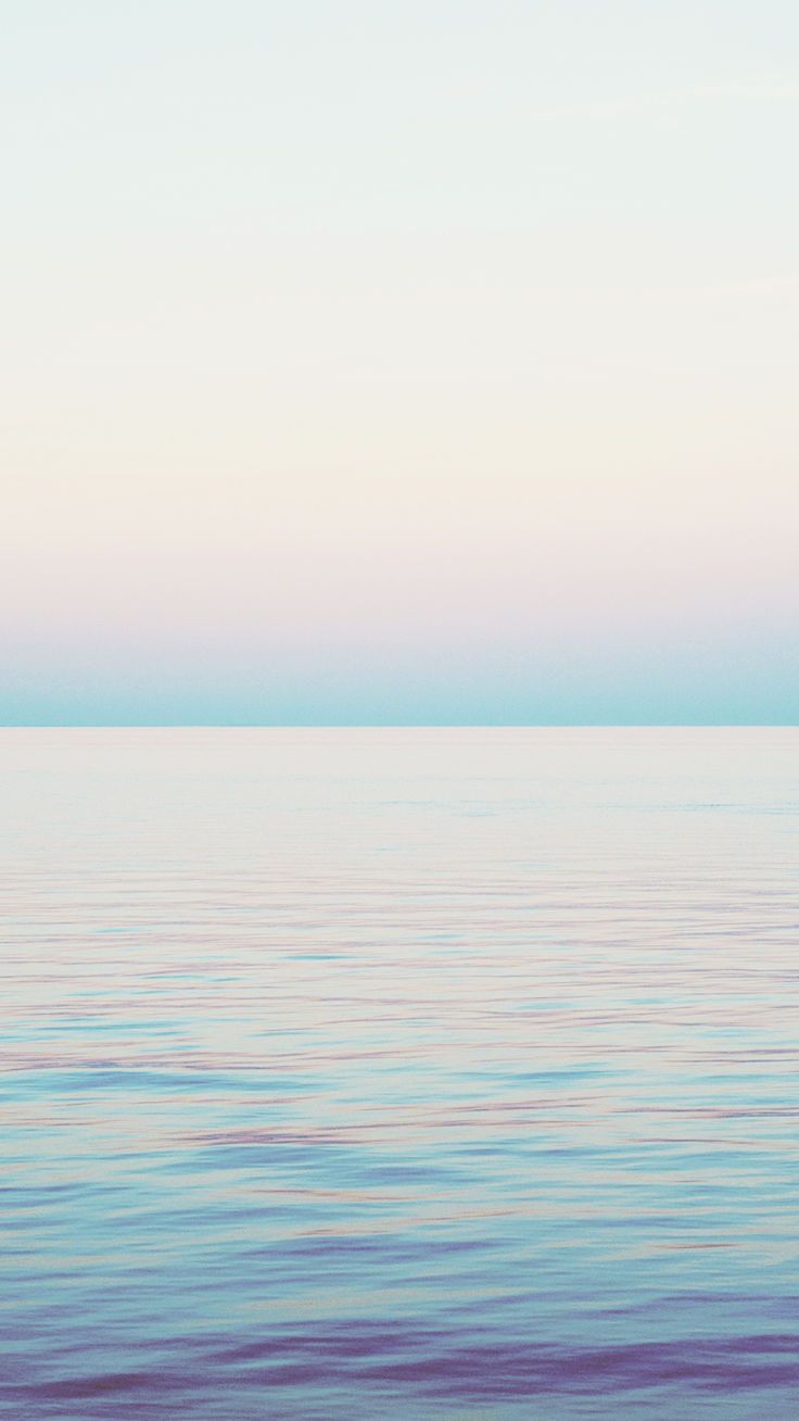 Mare calmo pastello, 736x1308 Full HD Verticale, iPhone Plus