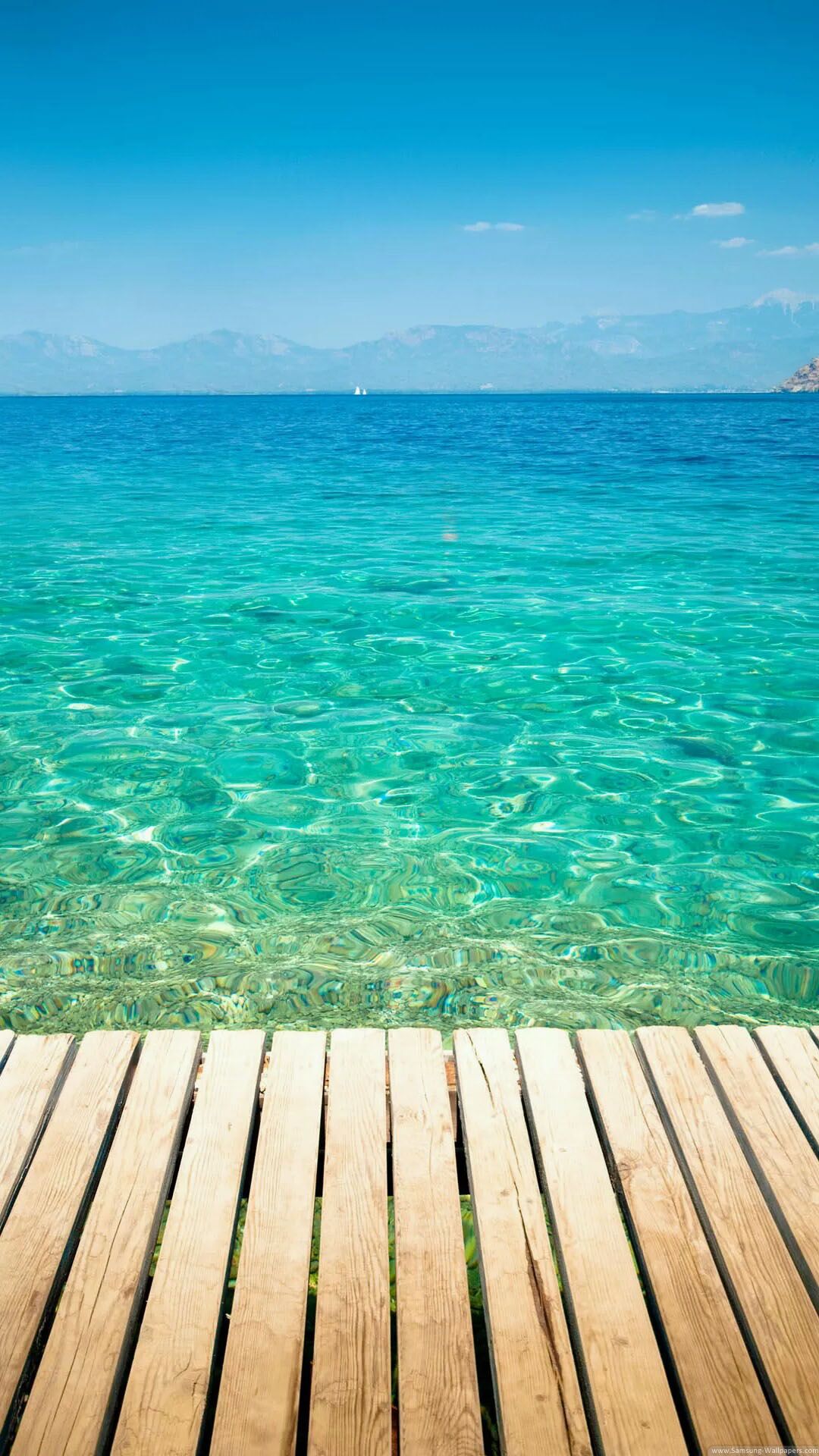 Molo legno mare tropicale, sfondi Popolari, 1080x1920 Full HD Verticale, iPhone Pro Max
