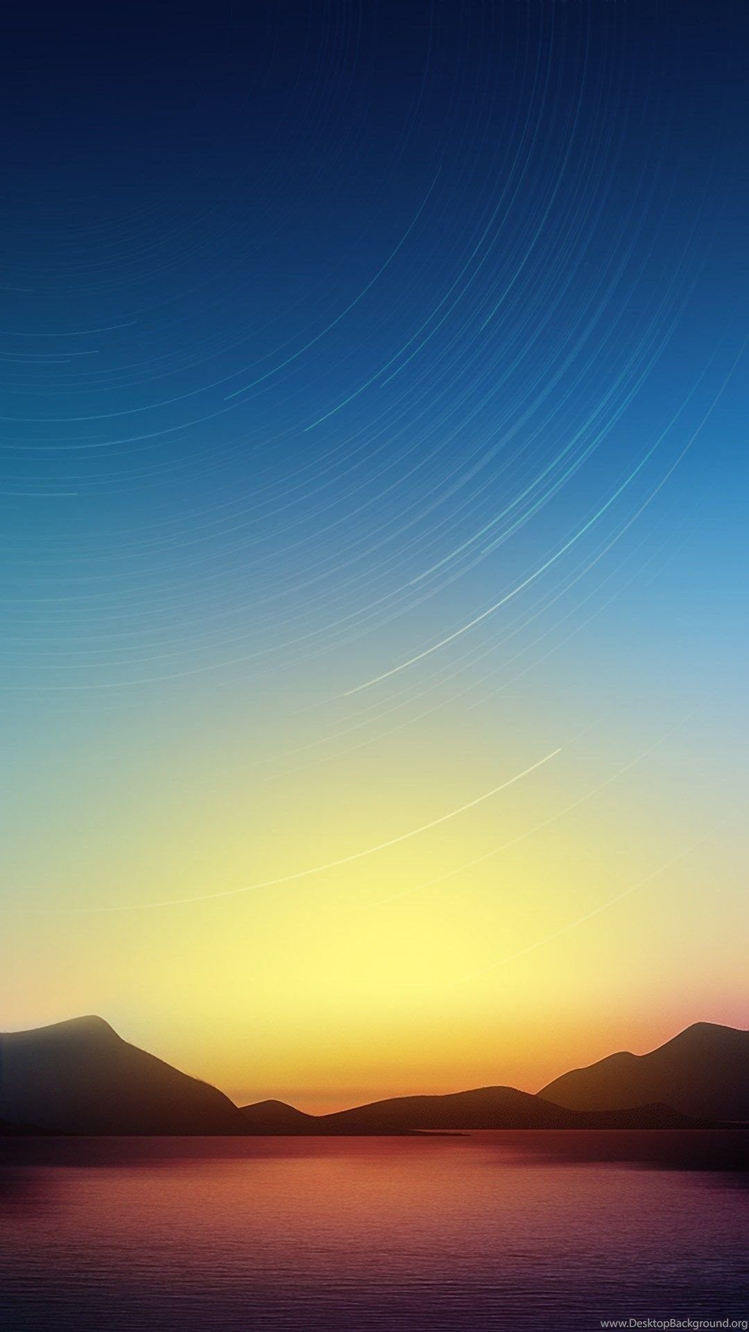 Tramonto montagne silhouette, sfondi Popolari, 1080x1920 Full HD Verticale, iPhone