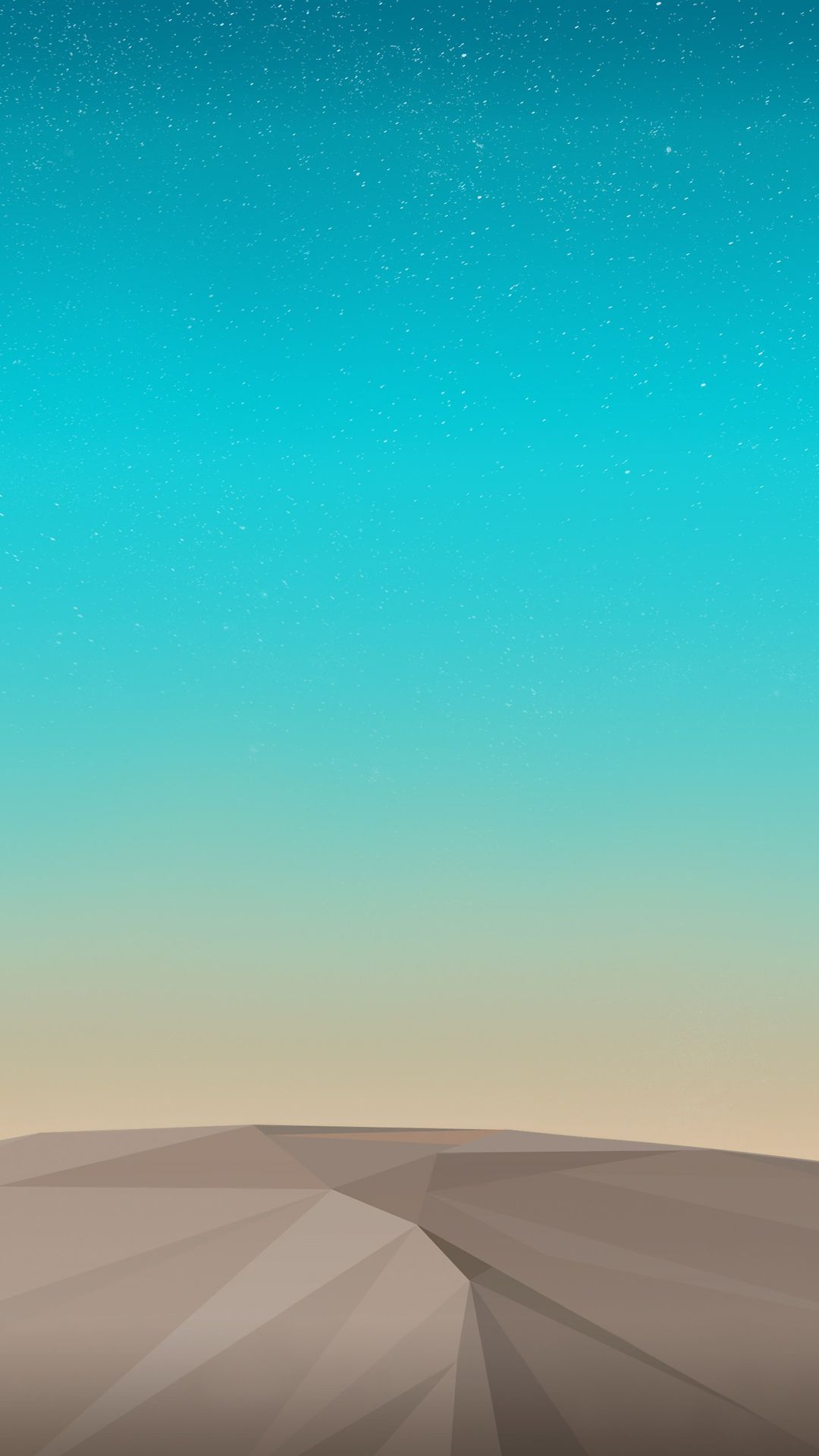 Deserto minimalista cielo turchese, sfondi Popolari, 1080x1920 Verticale, iPhone Air