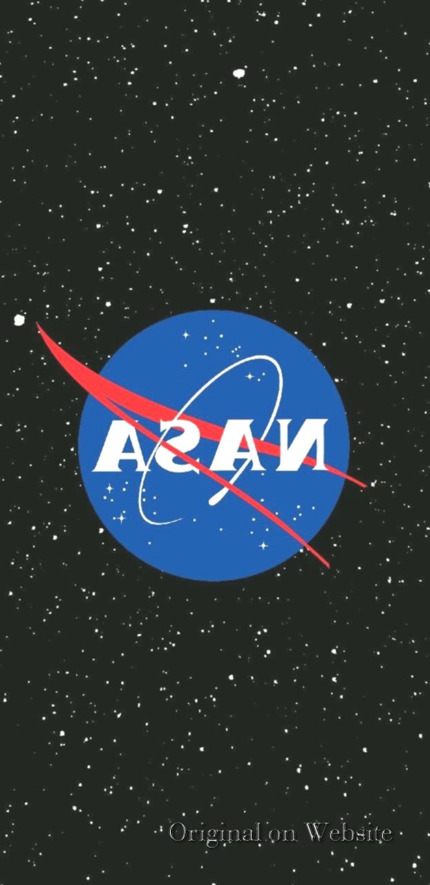 Logo NASA nello spazio, sfondi Popolari, 622x1280 Full HD Verticale, iPhone Pro