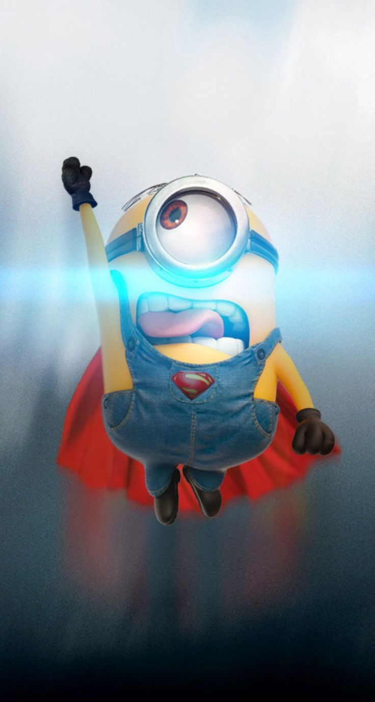 Minion travestito da Superman, sfondi Popolari, 736x1377 Full HD Verticale, iPhone