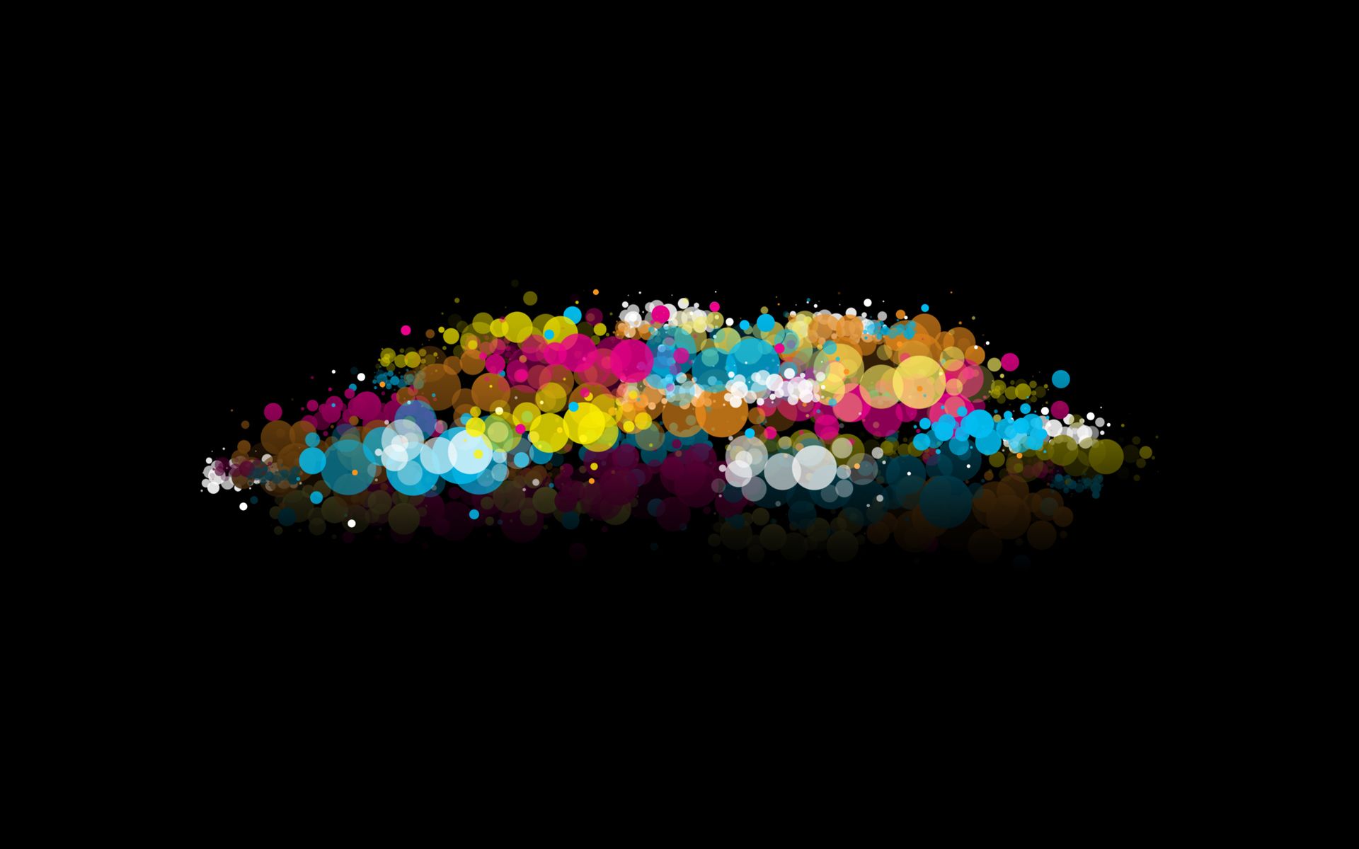 Cerchi colorati sfondo nero, sfondi Popolari, 1920x1200 Full HD+ WUXGA, Desktop
