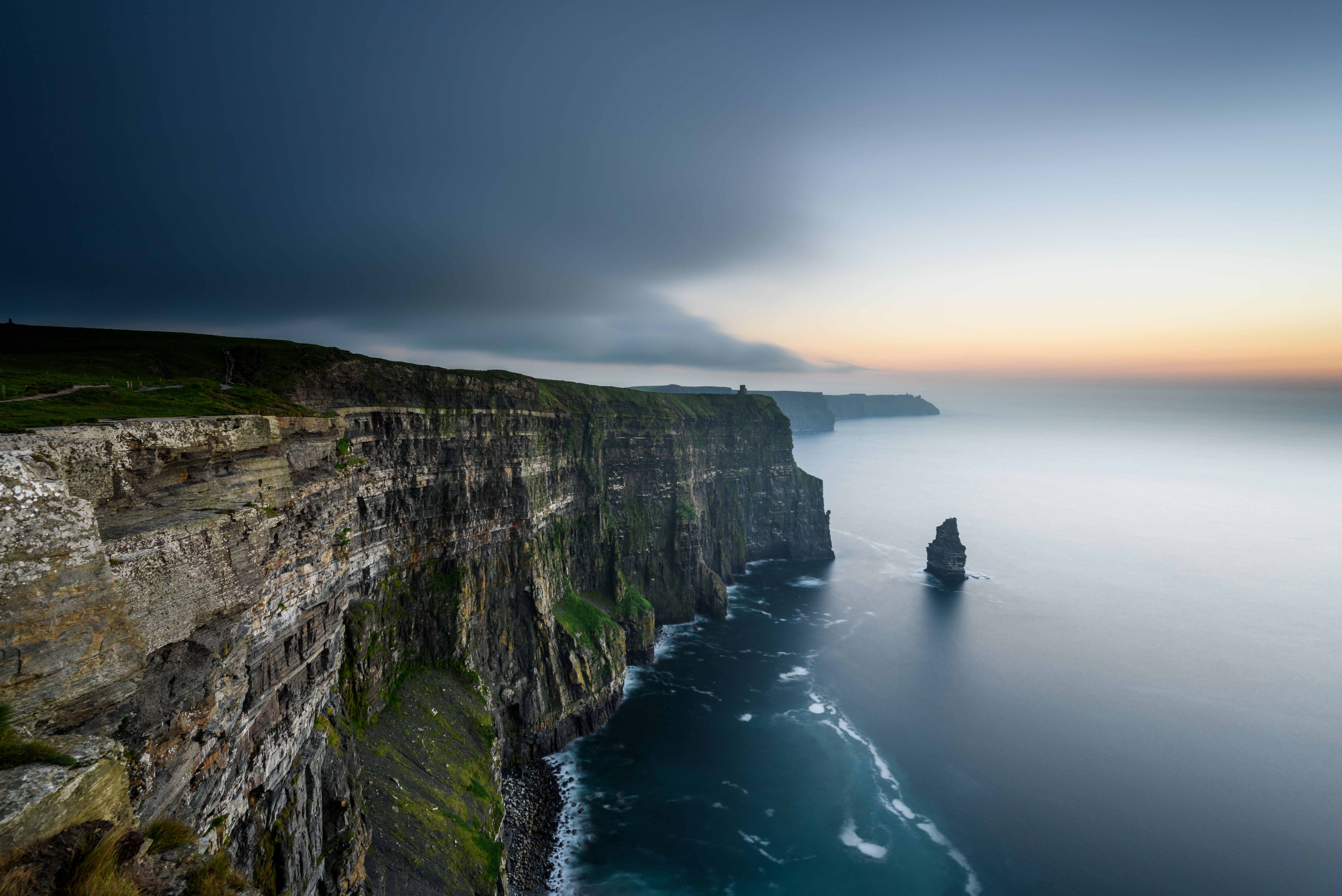 Scogliere di Moher, Irlanda, 7360x4912 Ultra HD, 4K TV