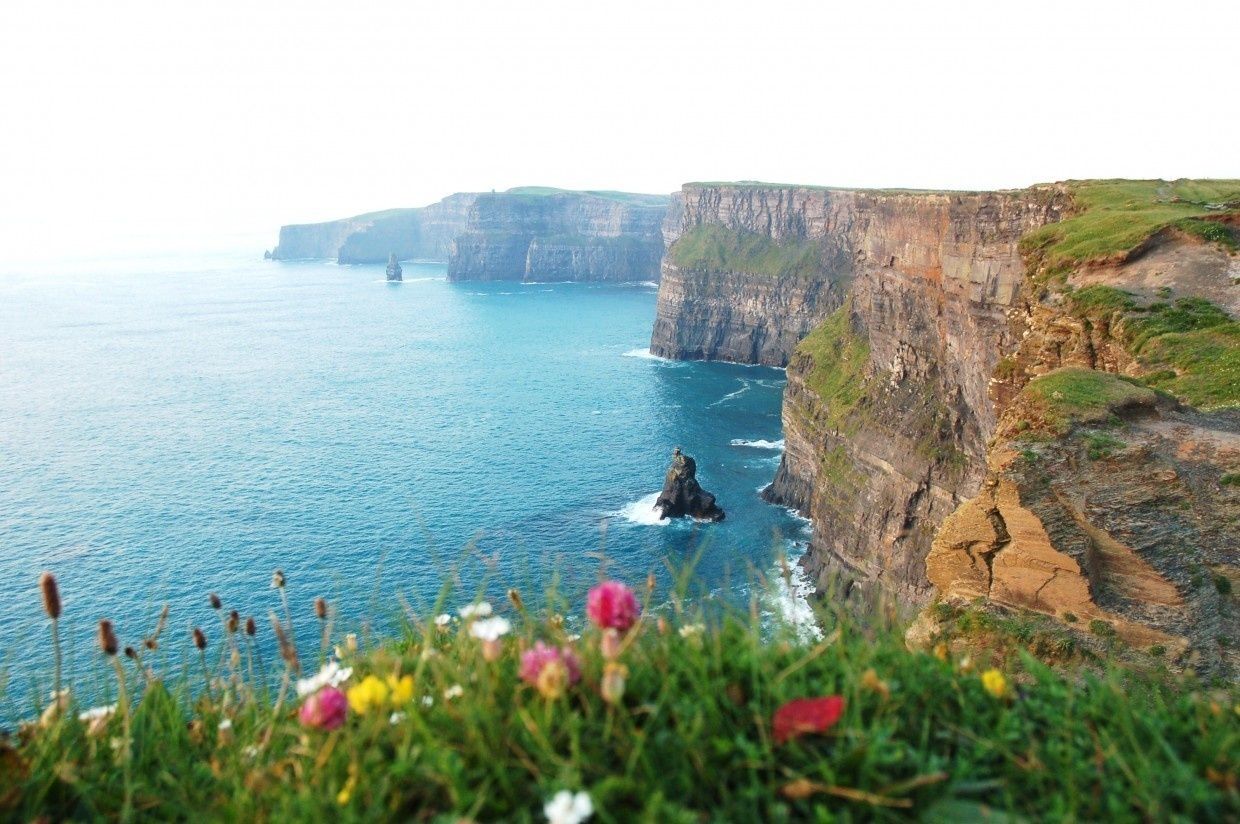 Scogliere di Moher, Irlanda, 1240x824 HD, Laptop