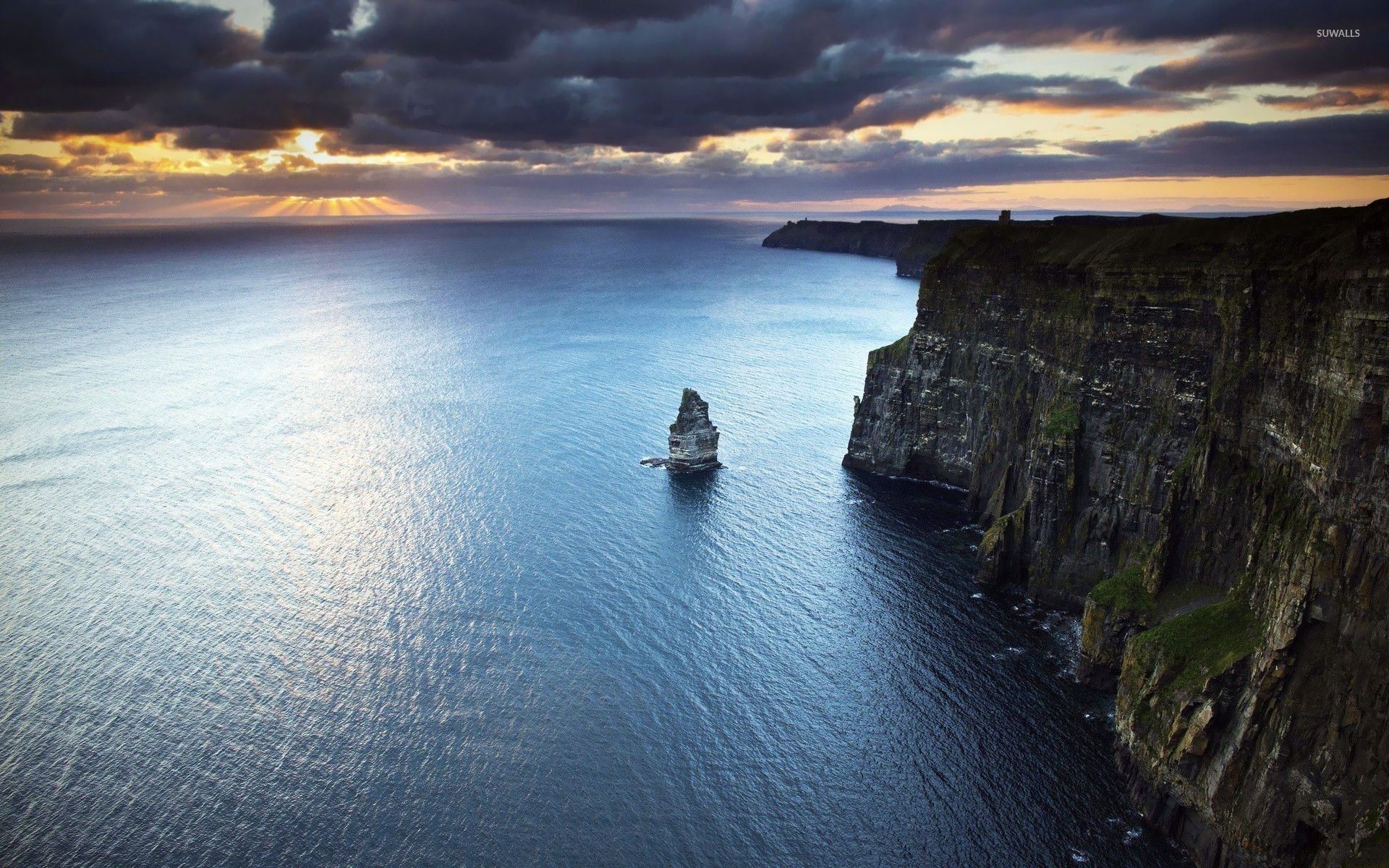 Scogliere di Moher, Irlanda, 1920x1200 WUXGA, iMac