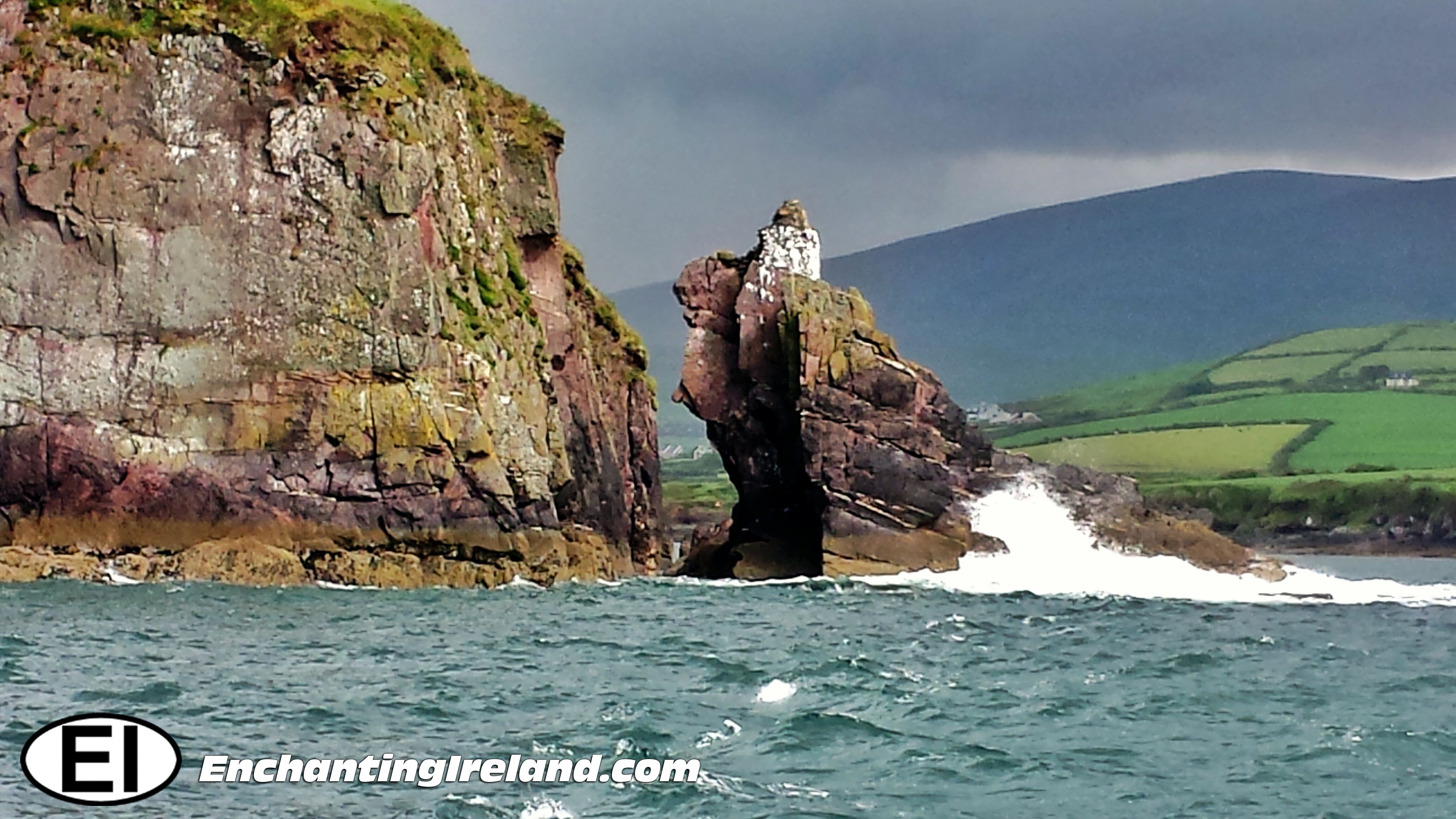 Scogliere costiere Irlanda mare, 4128x2322 4K, Desktop 4K
