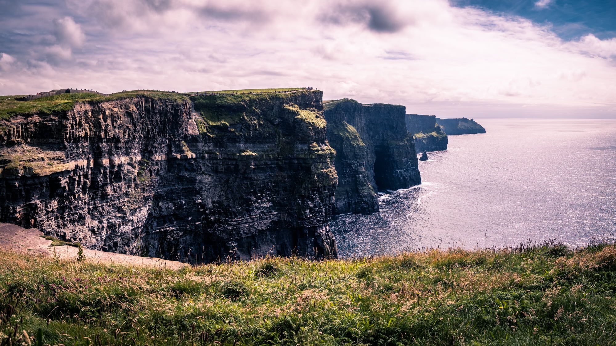 Scogliere di Moher, Irlanda, 2000x1125 Hi-Res, Desktop