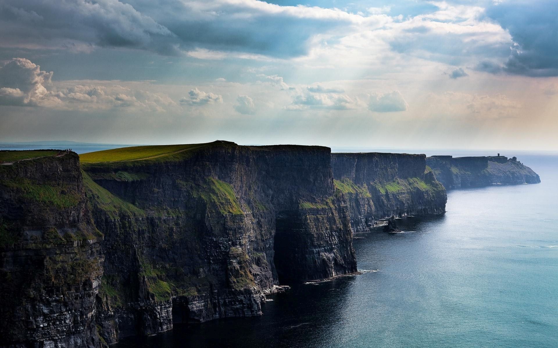 Scogliere di Moher, Irlanda, 1920x1200 Full HD+, iMac
