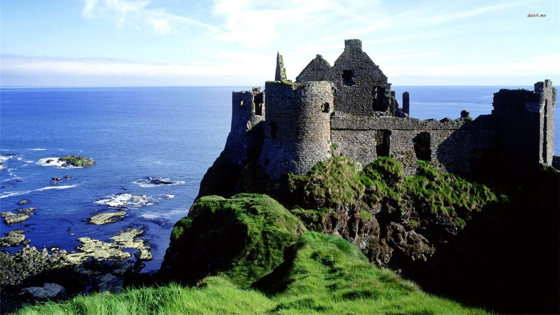 Castello irlandese sulla scogliera, 1920x1080 Full HD 1080p, PC