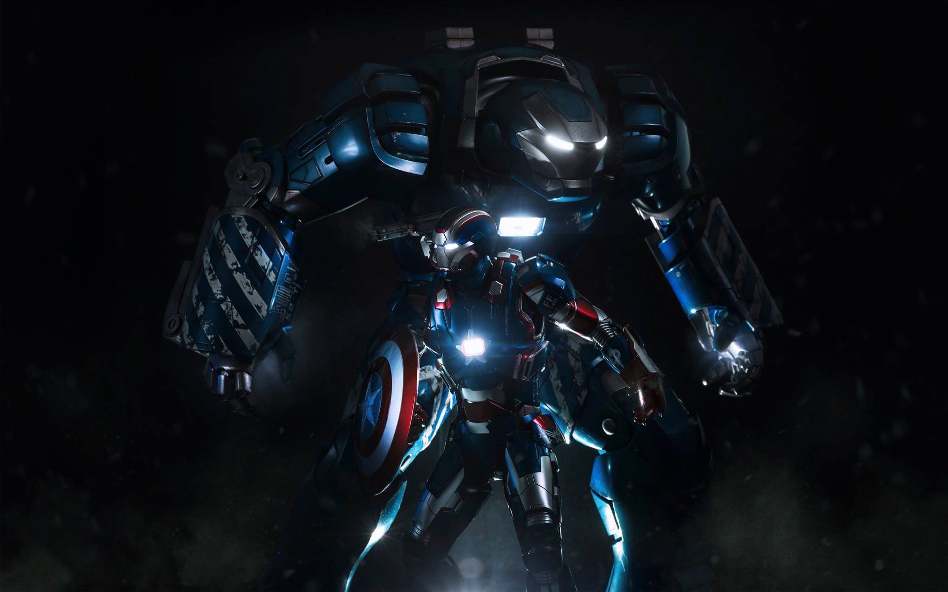 Iron Man armatura scura, 1920x1200 Full HD+ WUXGA, PC