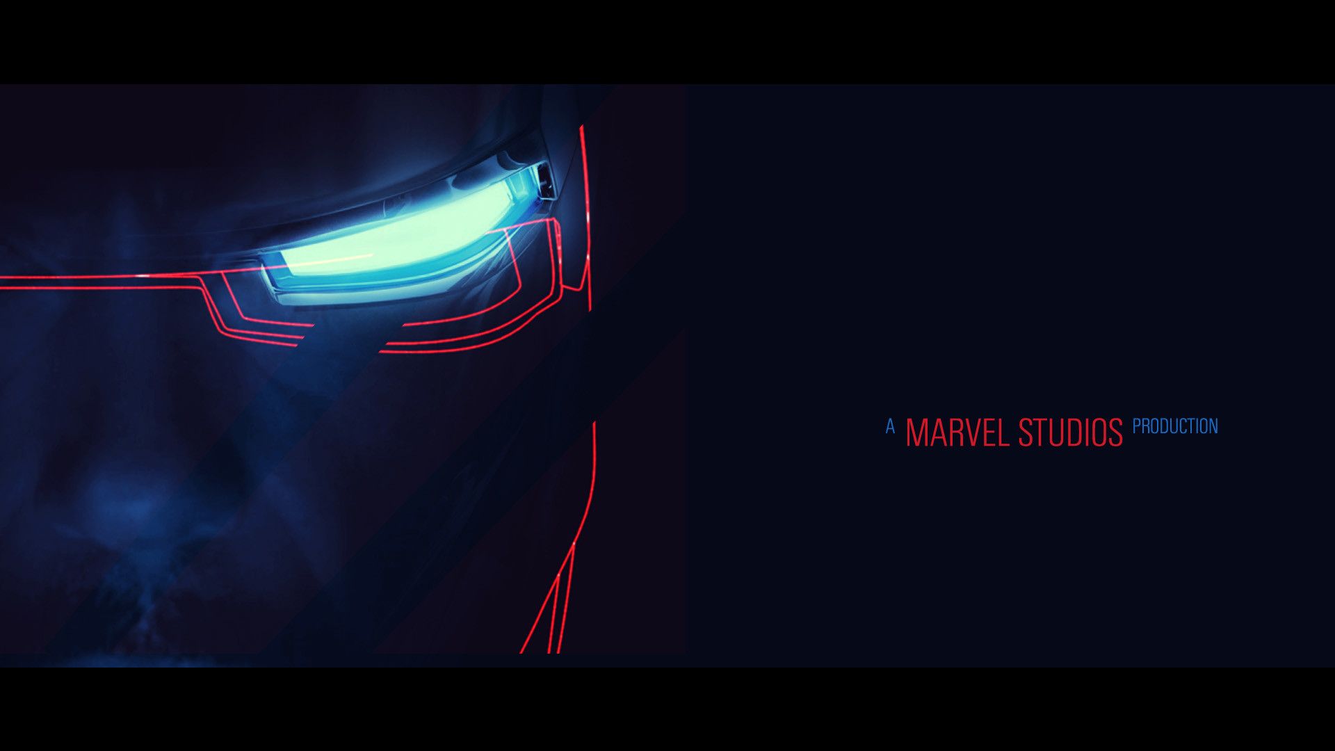 Iron Man casco neon rosso, 1920x1080 Full HD, PC Desktop