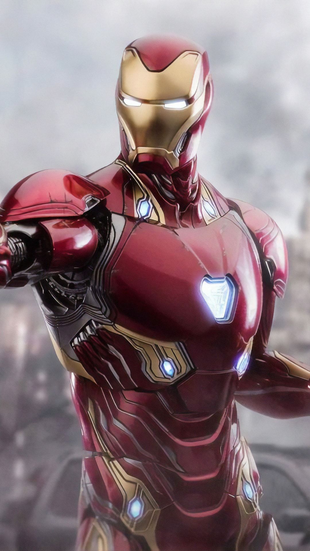Iron Man armatura Endgame, 1080x1920 Full HD Verticale, Smartphone