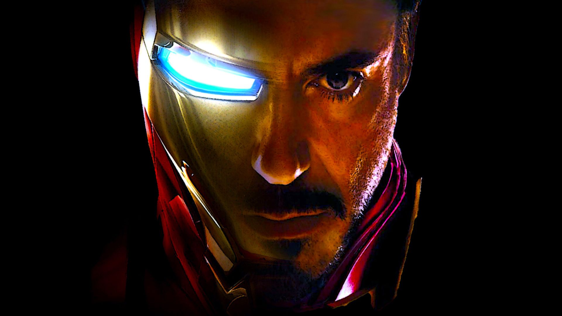 Iron Man maschera volto, 1920x1080 Full HD, Desktop