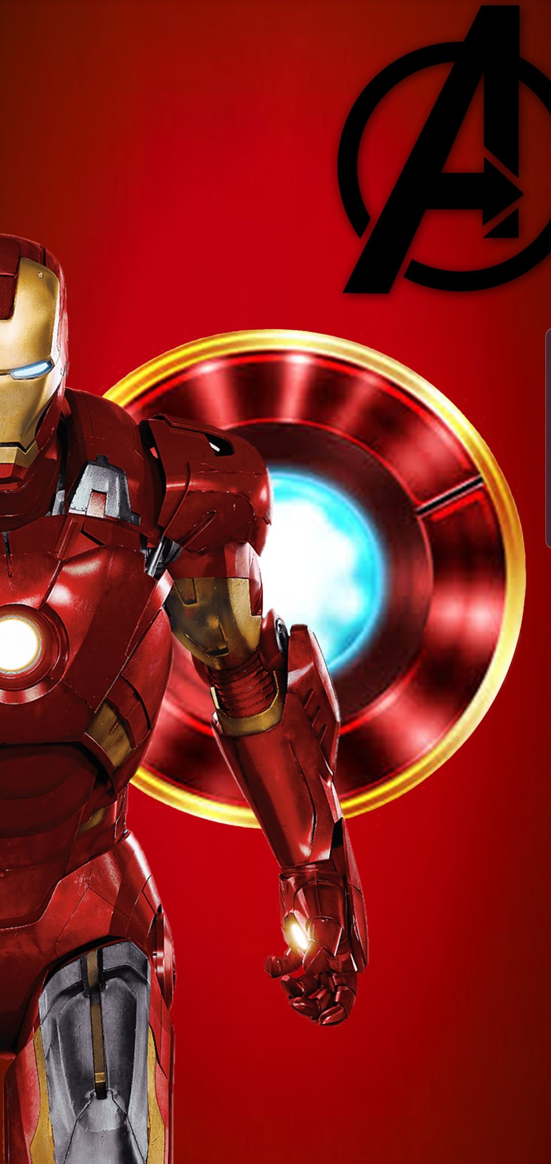 Iron Man armatura rossa, 1080x2280 Full HD Verticale, iPhone