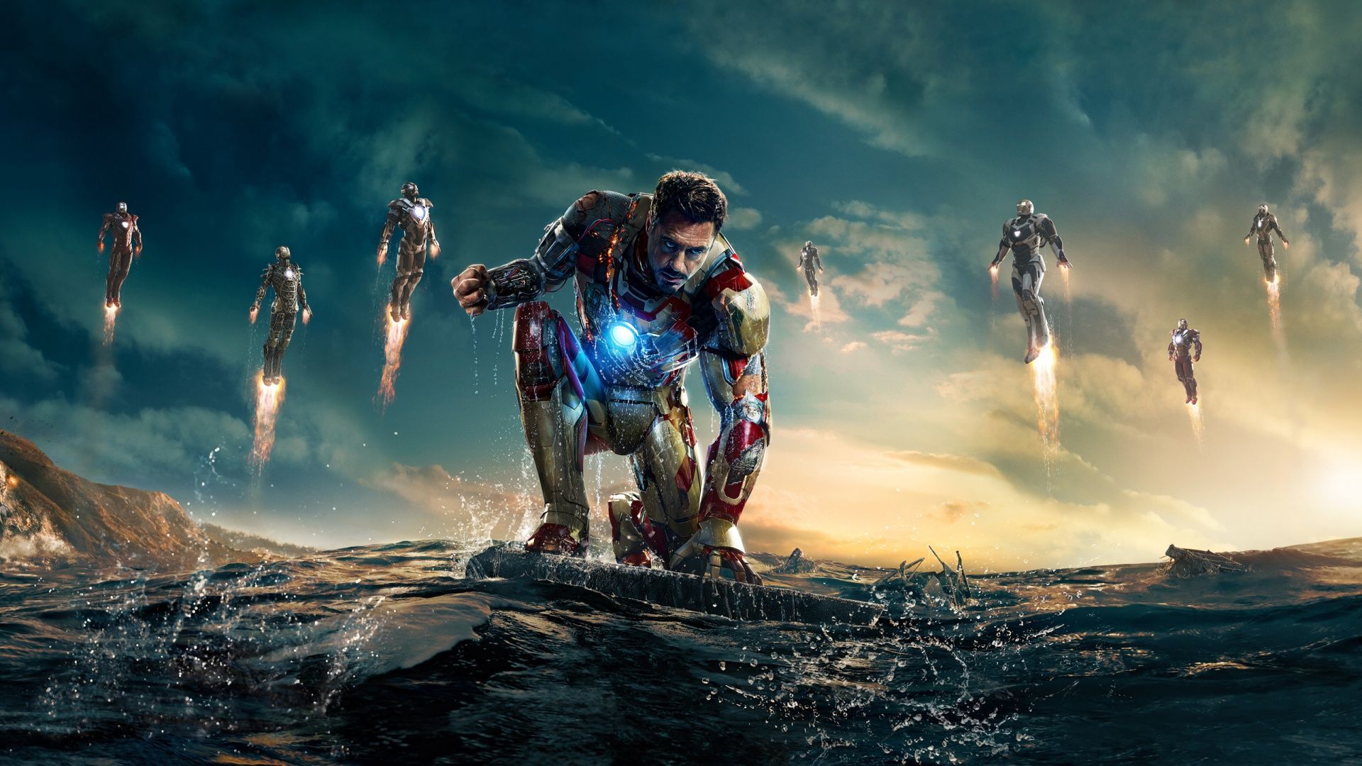 Iron Man 3 poster, 1920x1080 Full HD, PC Desktop