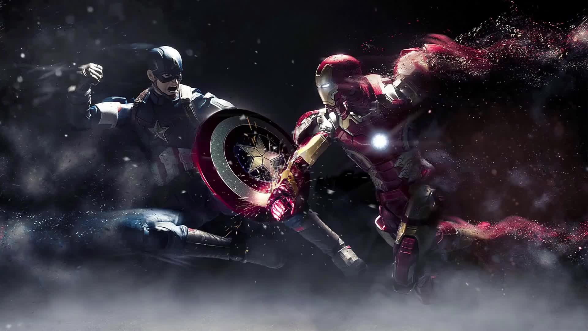 Captain America contro Iron Man, Steve Rogers, 1920x1080 Full HD 1080p, Desktop