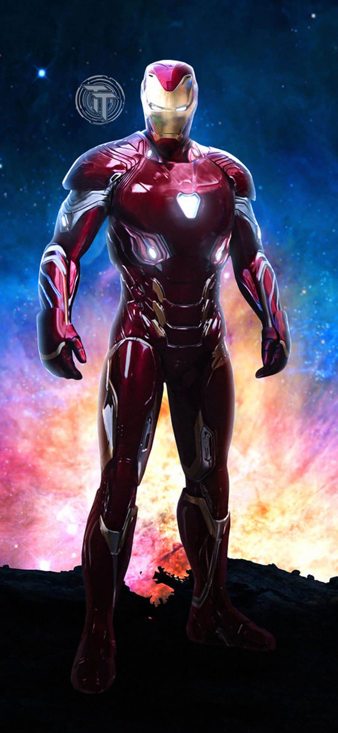 Iron Man armatura spaziale, 1125x2436 Verticale, Mobile