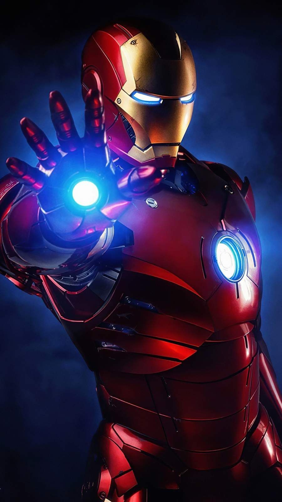 Iron Man armatura repulsore, 900x1600 Verticale, Mobile