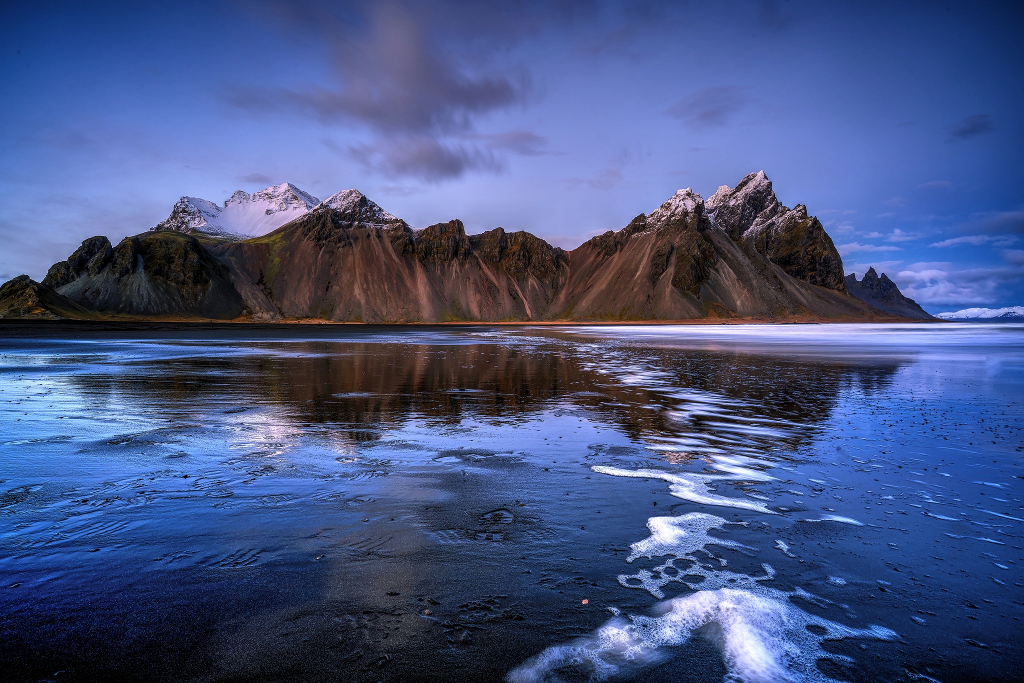 Montagne Vestrahorn Islanda spiaggia, 2048x1366 Hi-Res, iMac