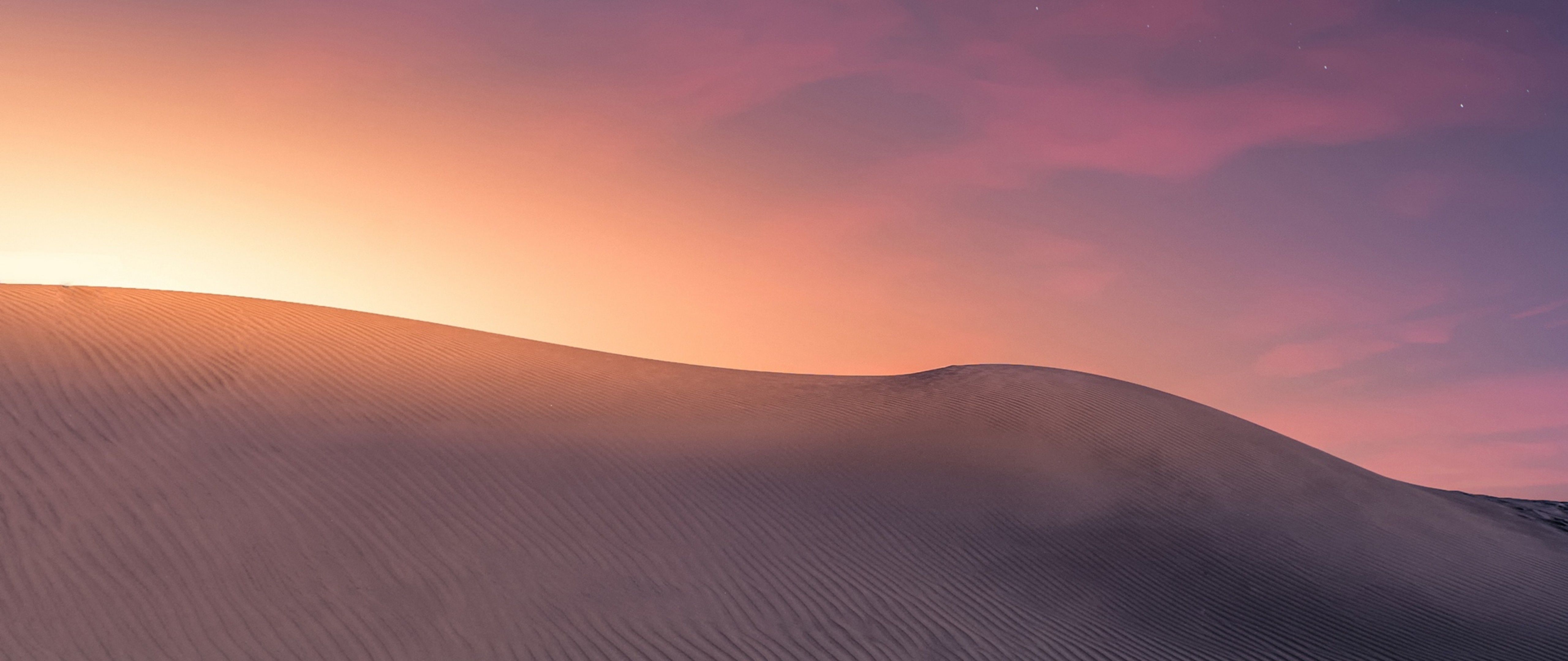 Duna deserto tramonto rosa, 5120x2160 21:9, Ultrawide