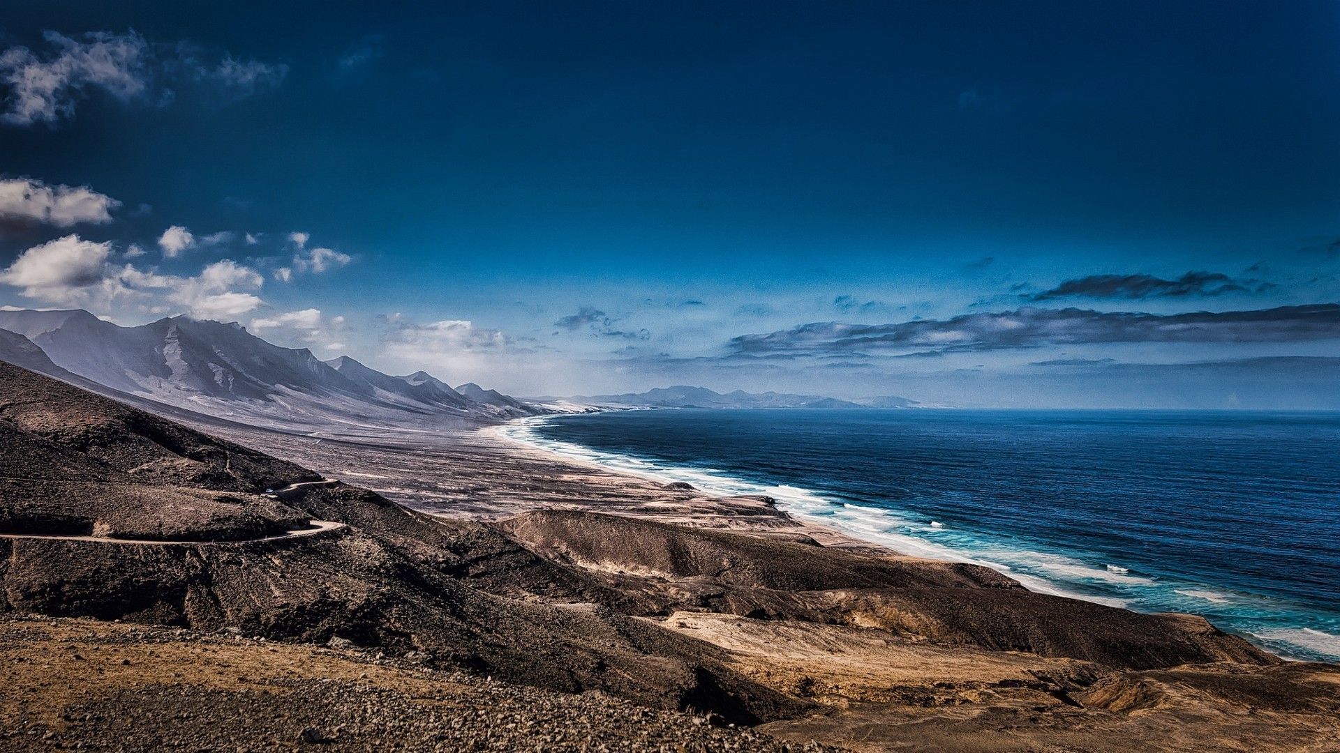 Costa vulcanica isole Canarie, 1920x1080 1080p, PC Desktop