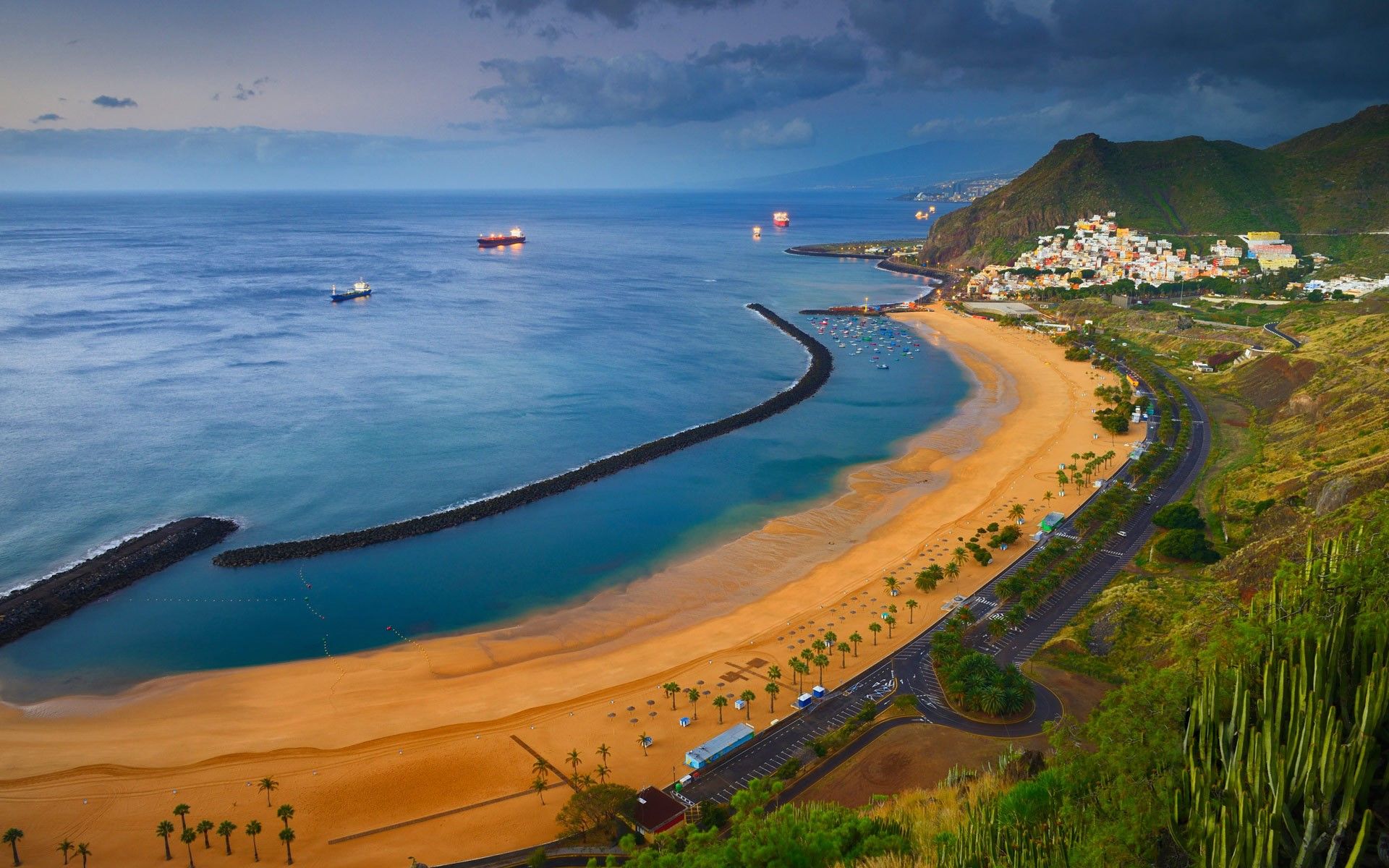 Spiaggia di Tenerife, Isole Canarie, 1920x1200 Full HD+ WUXGA, PC