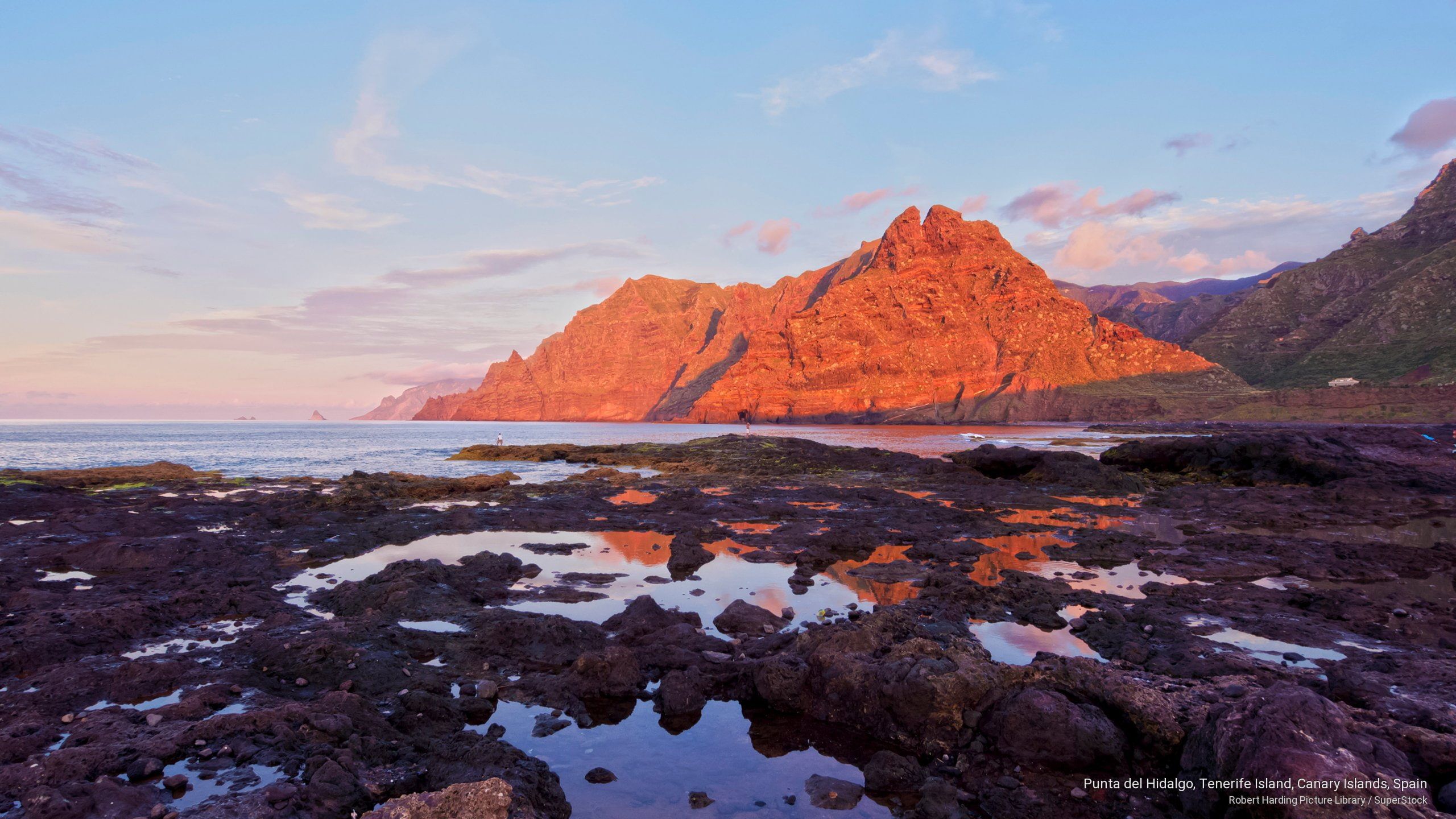 Montagna rocciosa costa Tenerife, 2560x1440 1440p, Monitor Gaming