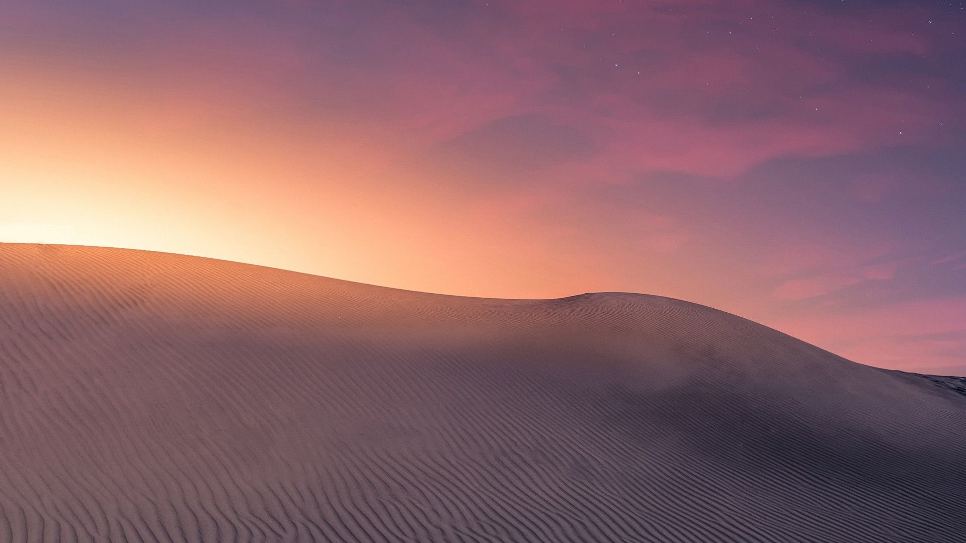 Duna di sabbia al tramonto, 1920x1080 Full HD 1080p, PC Desktop