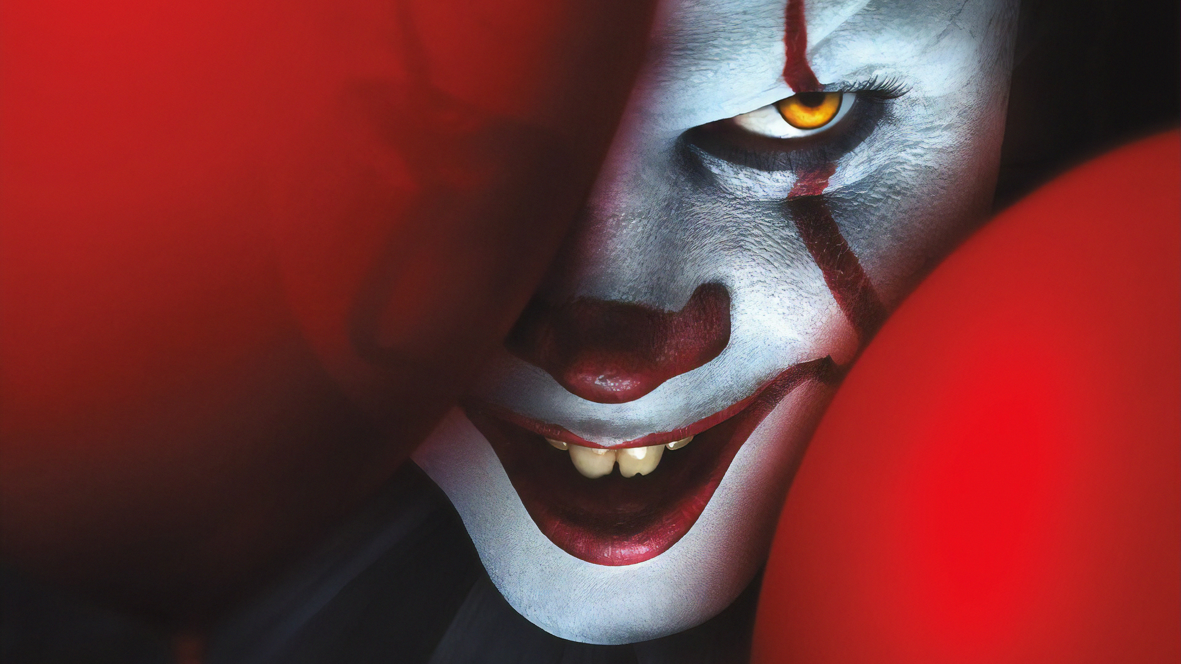 Pennywise It clown palloncini, 3840x2160 UHD, PC 4K