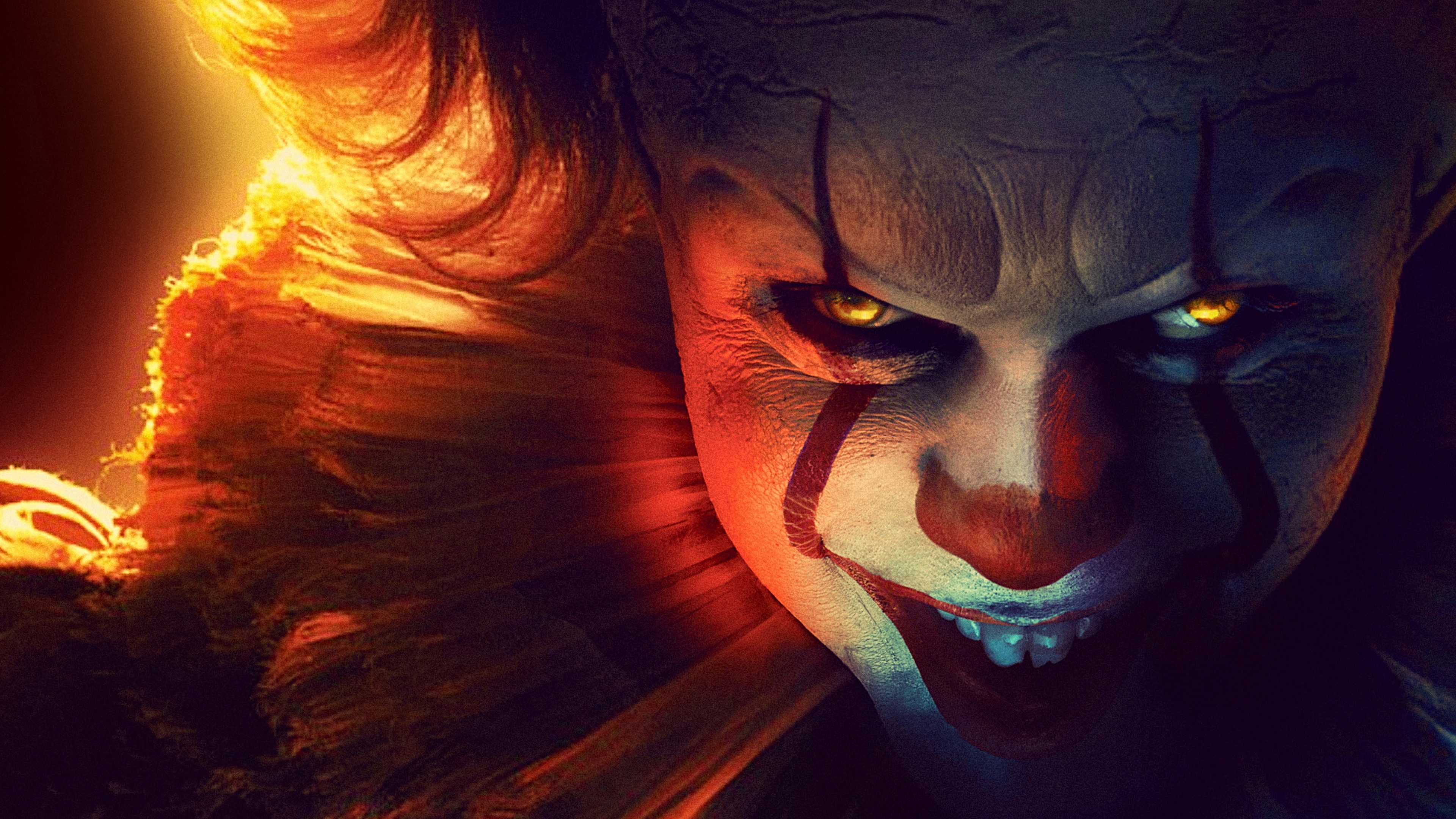 Pennywise clown It, 3840x2160 4K, Monitor 4K
