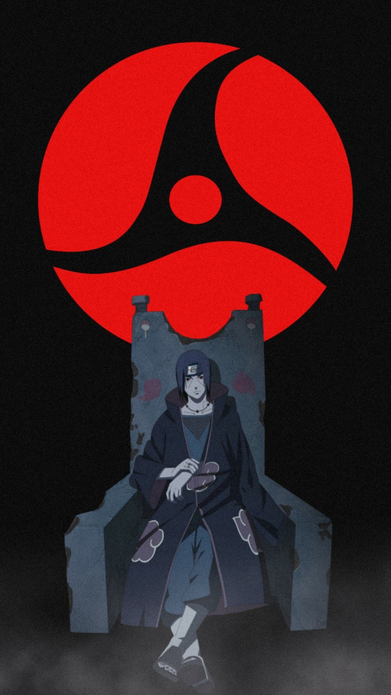 Itachi Uchiha Sharingan Naruto, ninja, 1331x2363 Verticale, Telefono
