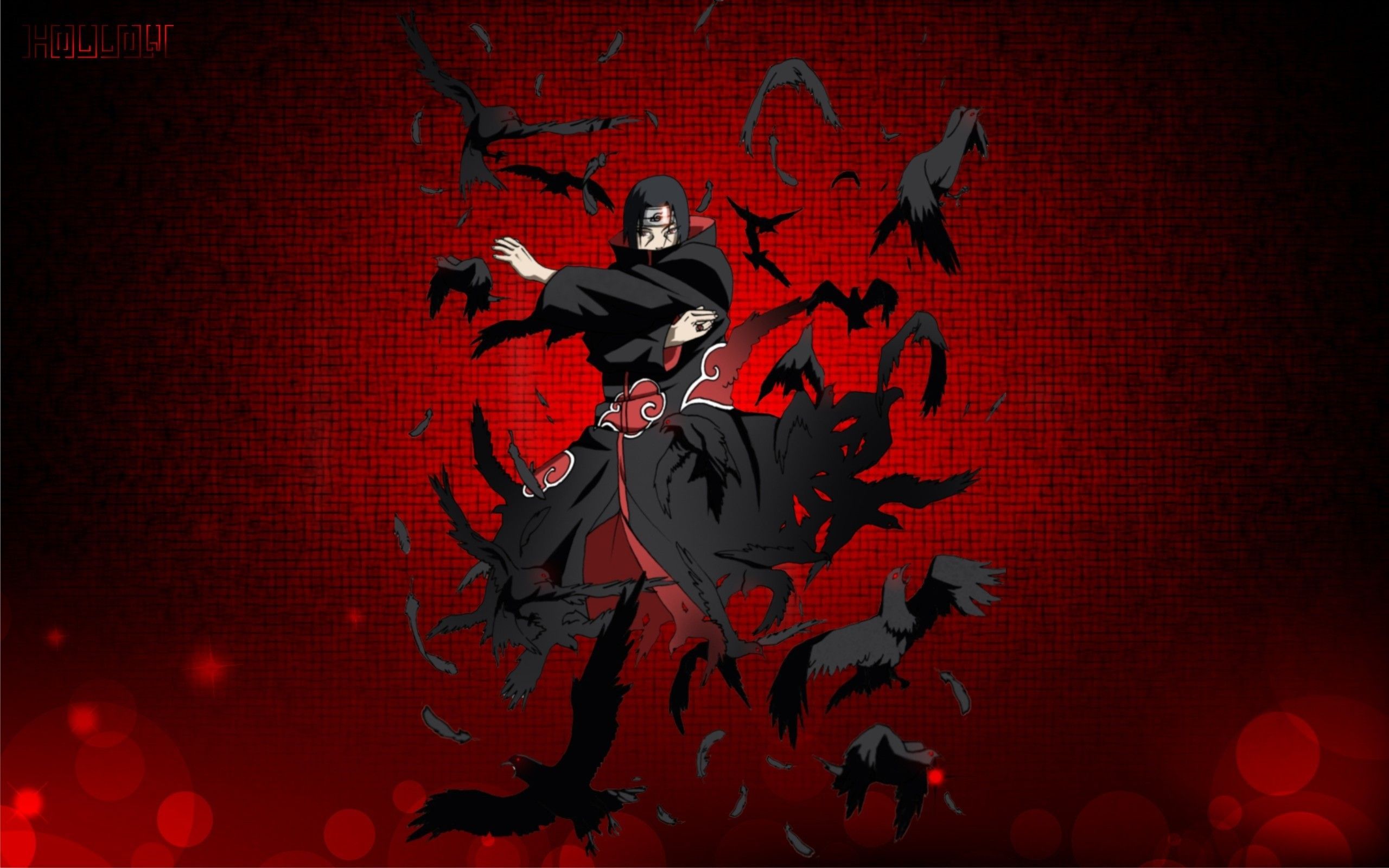 Itachi Uchiha corvi Naruto, ninja, 2560x1600 WQXGA, Desktop
