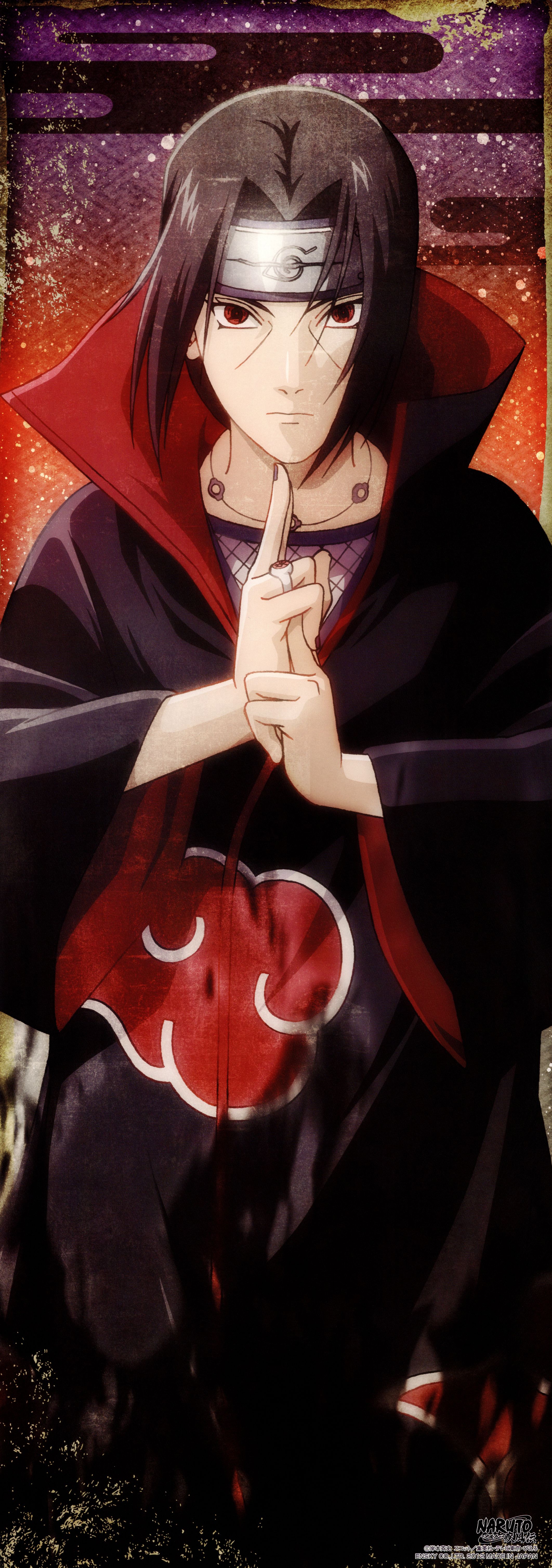 Itachi Uchiha, Akatsuki, Naruto, 2124x6027 Verticale, Telefono