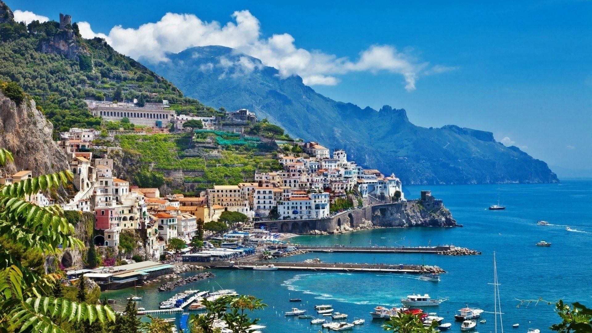 Costiera Amalfitana, Italia, 1920x1080 Full HD, PC Desktop