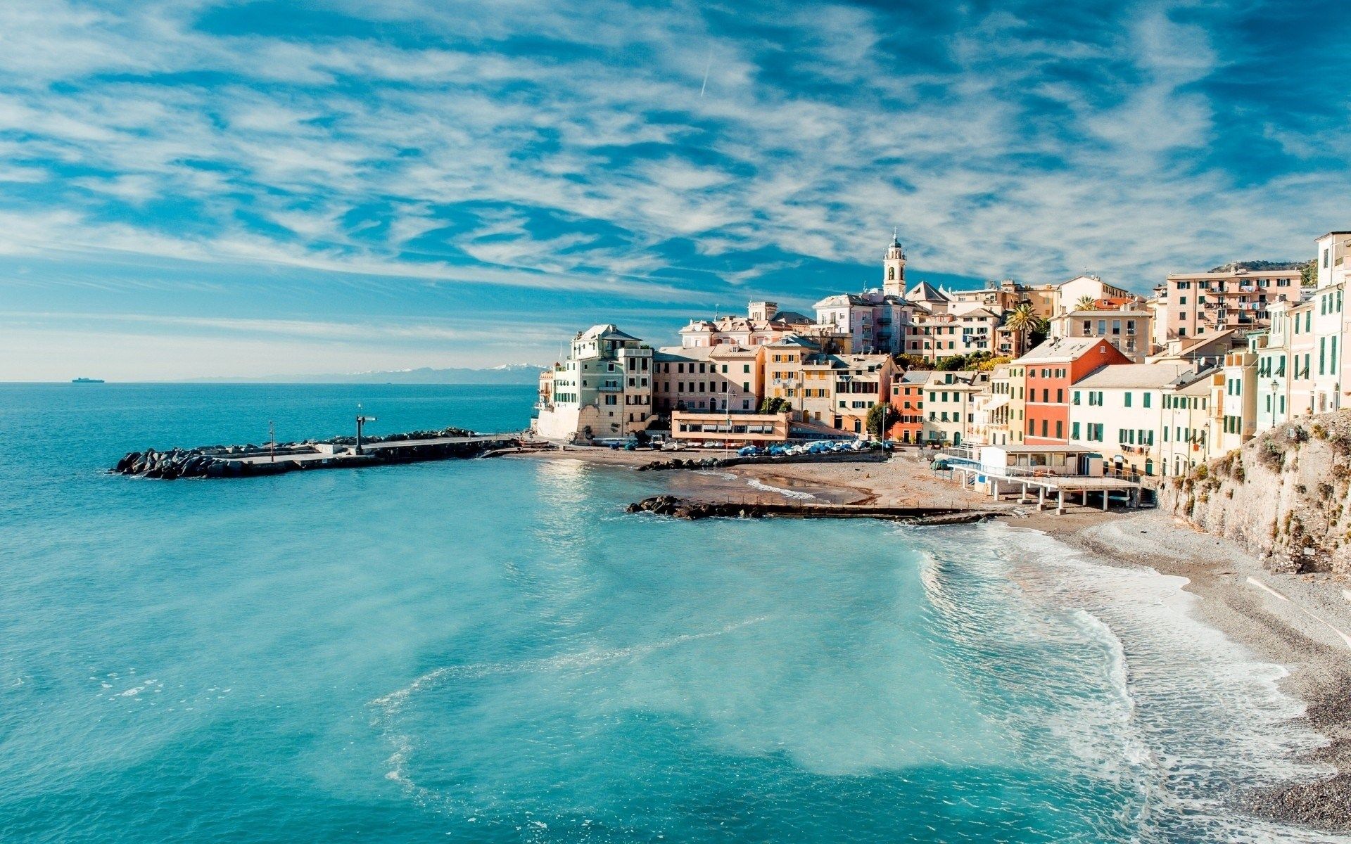 Villaggio costiero italiano colorato, 1920x1200 Full HD+, Monitor Gaming
