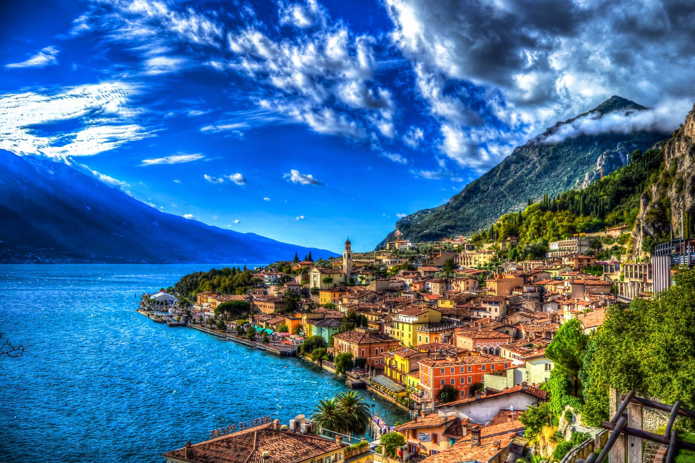 Lago di Garda, Limone sul Garda, 2400x1600 2K, PC