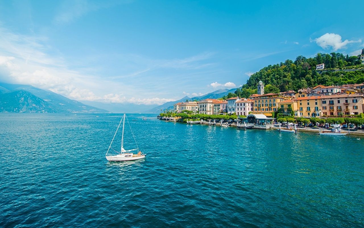 Bellagio Lago di Como, 1280x800 720p, PC