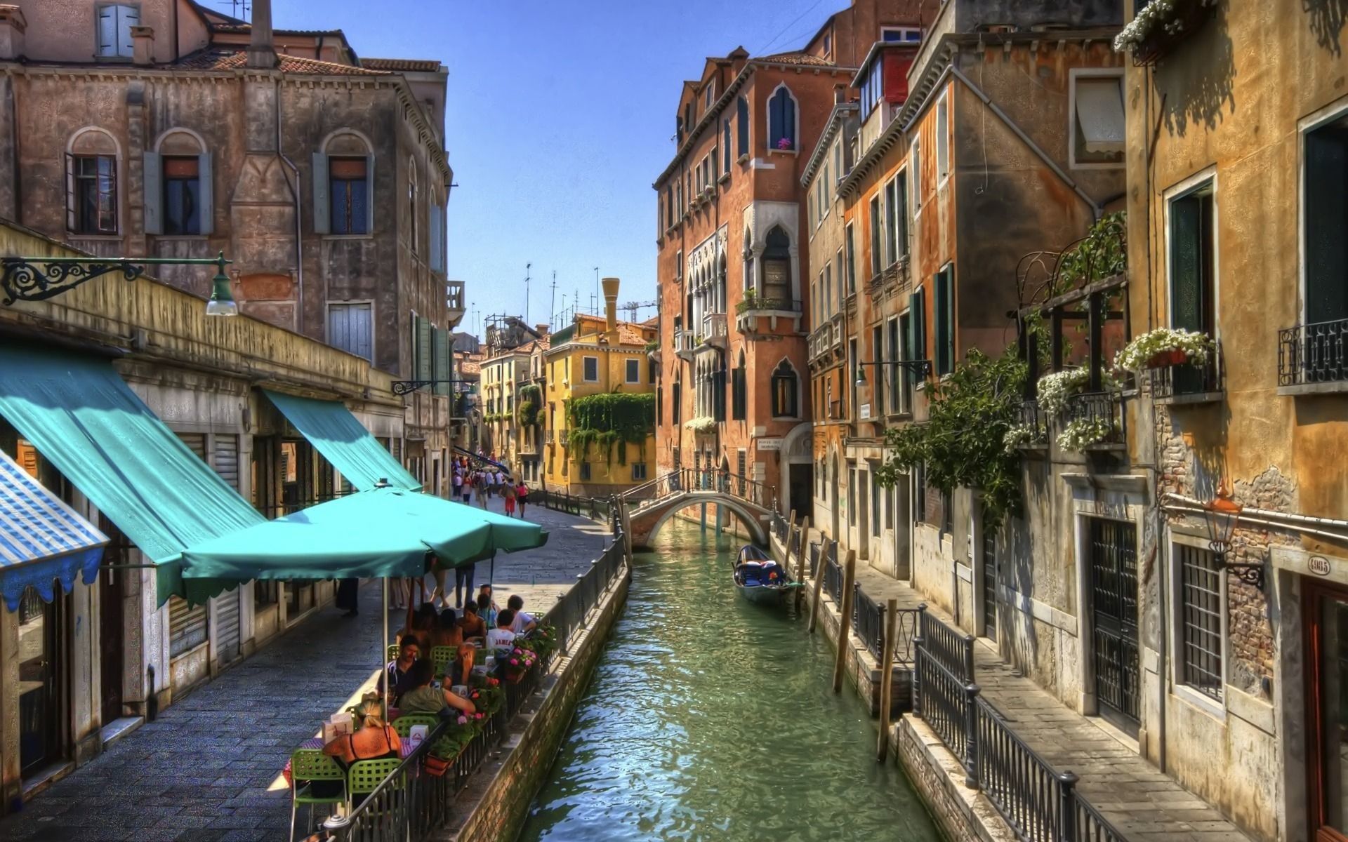Canale di Venezia con edifici colorati, 1920x1200 Full HD+ WUXGA, PC Desktop