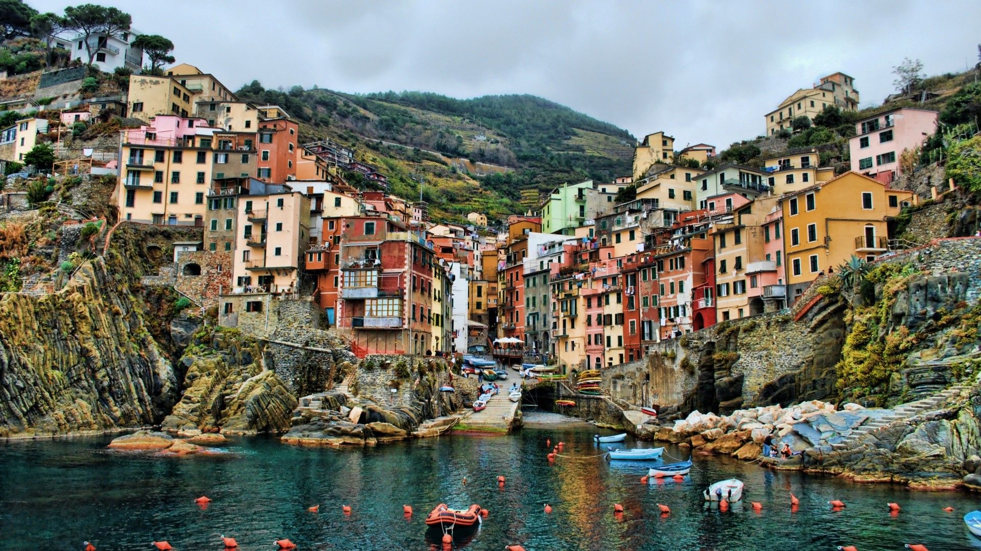 Riomaggiore, Cinque Terre, 1920x1080 Full HD 1080p, PC