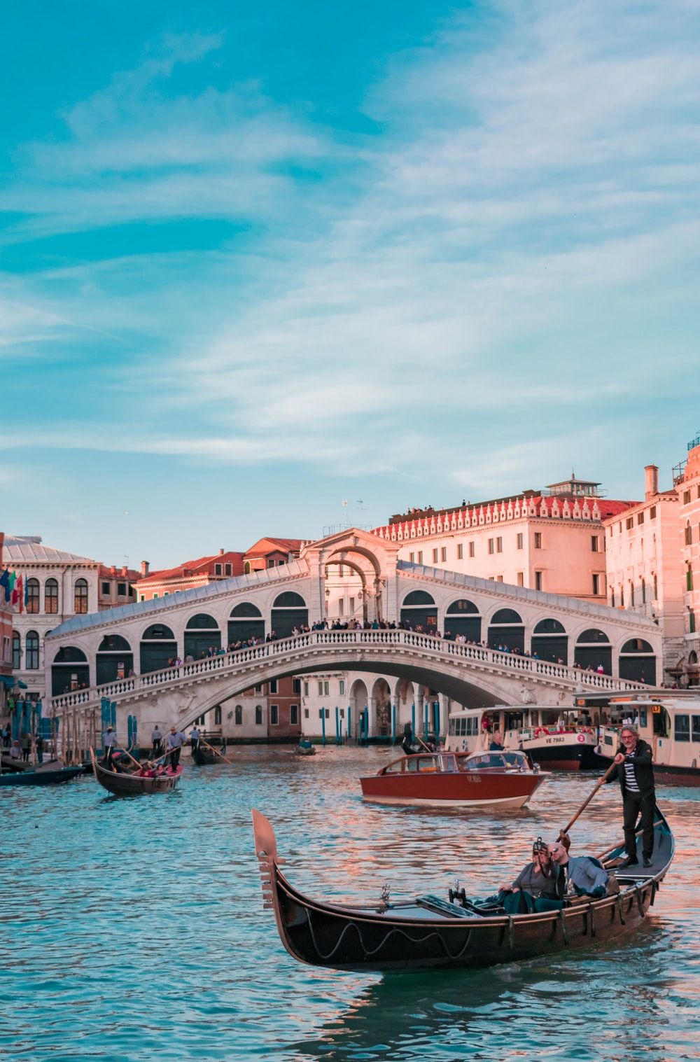 Ponte di Rialto, Venezia, 1000x1517 Verticale, Android