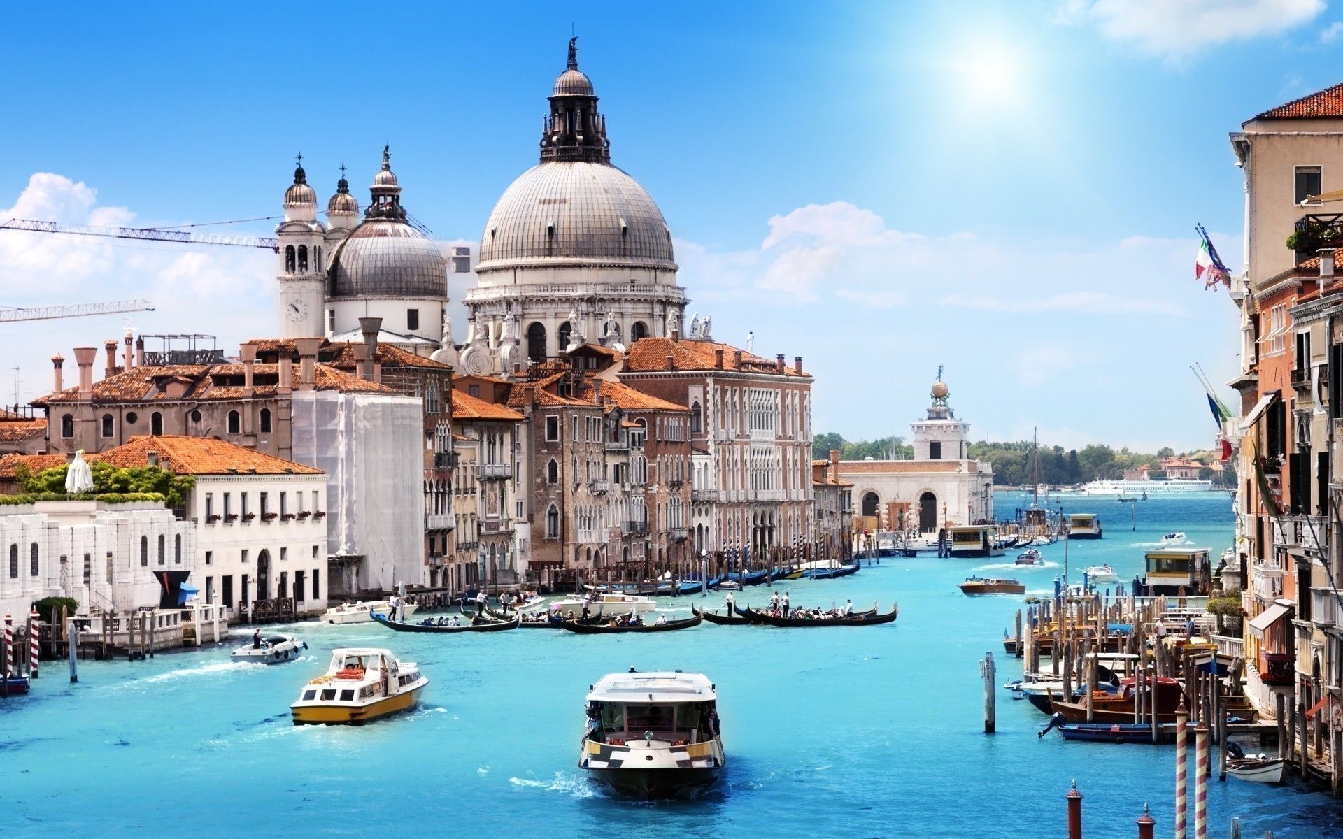 Canal Grande Venezia Italia, 1920x1200 Full HD+, Desktop