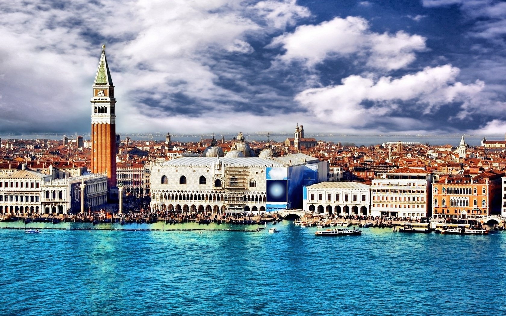 Venezia, Piazza San Marco panorama, 1680x1050 900p, Desktop