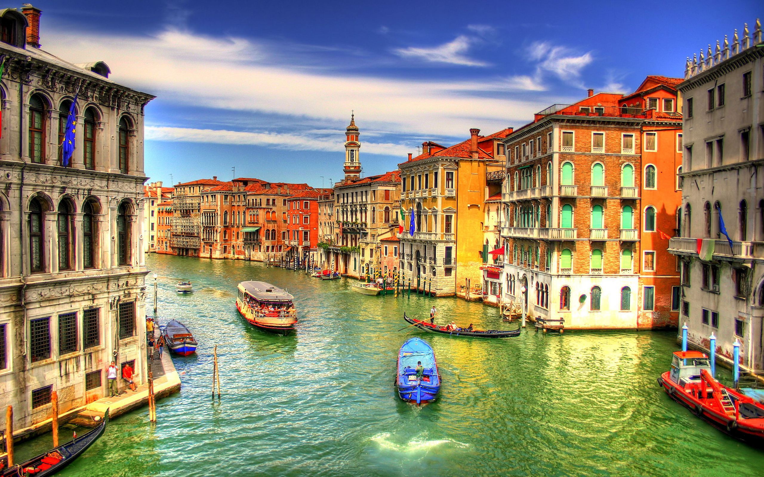 Canal Grande Venezia, 2560x1600 2K, Desktop