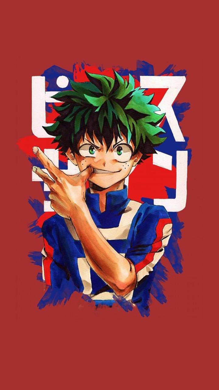 Izuku Midoriya My Hero Academia, 720x1280 Full HD Verticale, Google Pixel