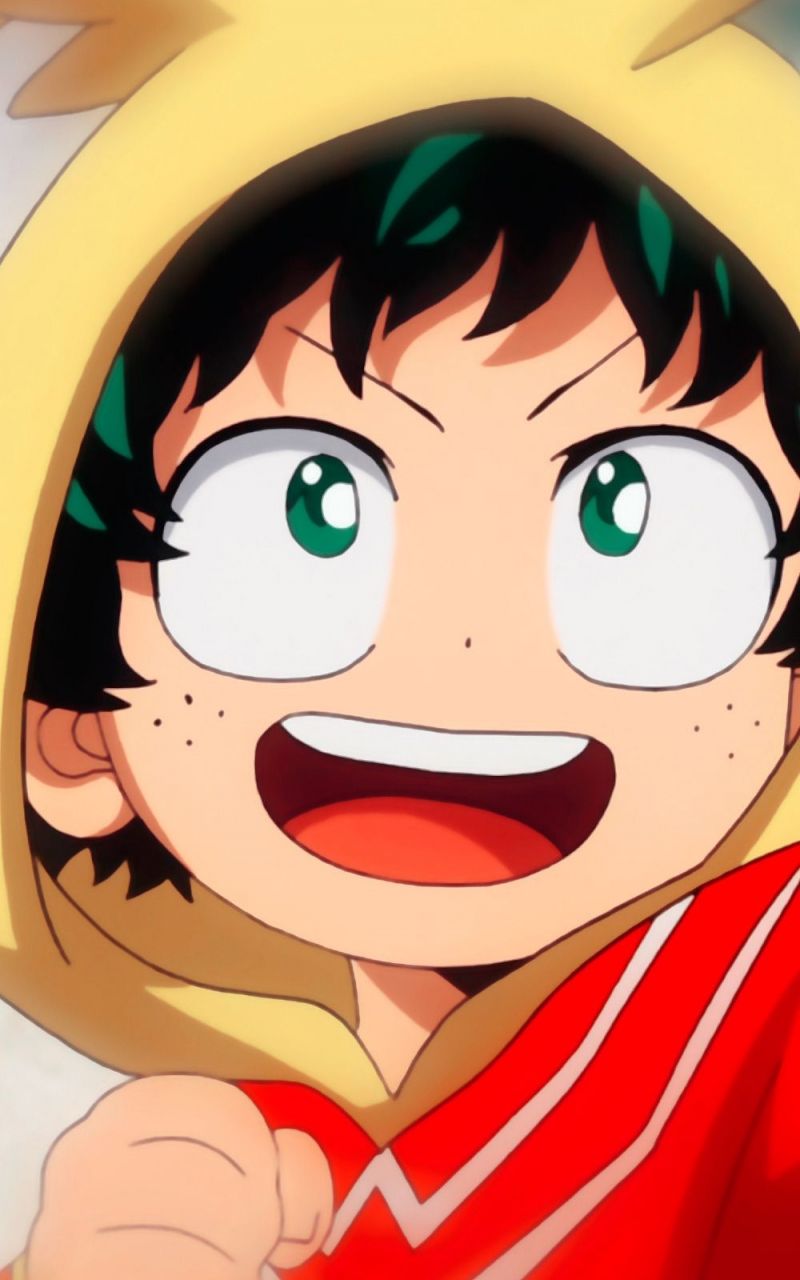 Izuku Midoriya bambino My Hero Academia, 800x1280 Verticale, OnePlus