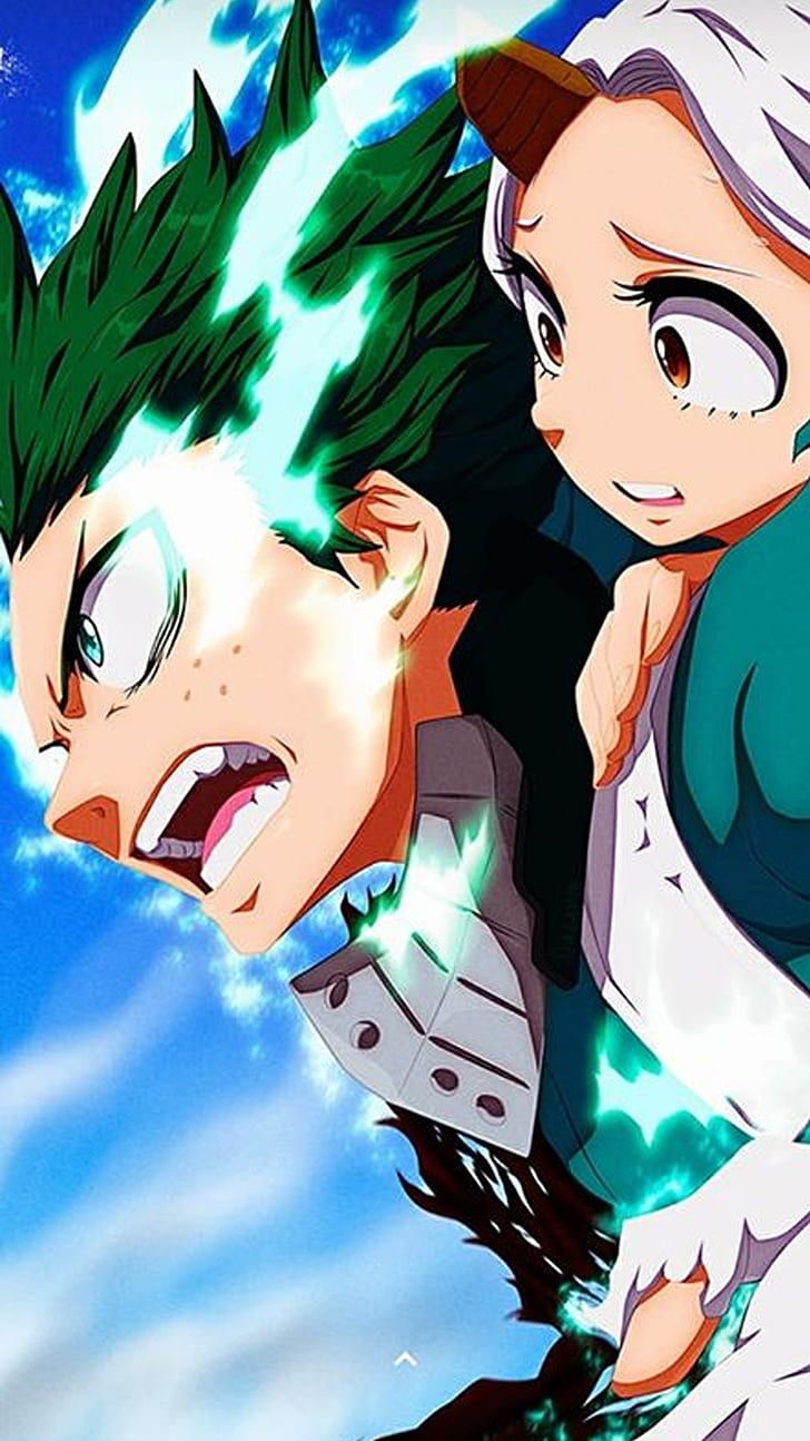 Izuku Midoriya con maschera bianca, 1920x1080 1080p, Desktop