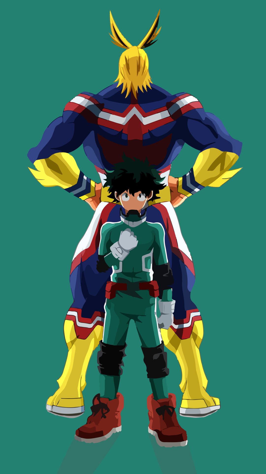 All Might e Izuku Midoriya combattono, My Hero Academia, 2560x1700 2K+, PC
