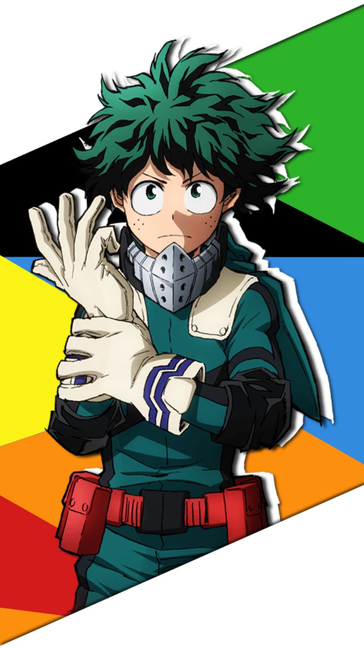 Izuku Midoriya, My Hero Academia, 1080x1920 Full HD Verticale, Smartphone