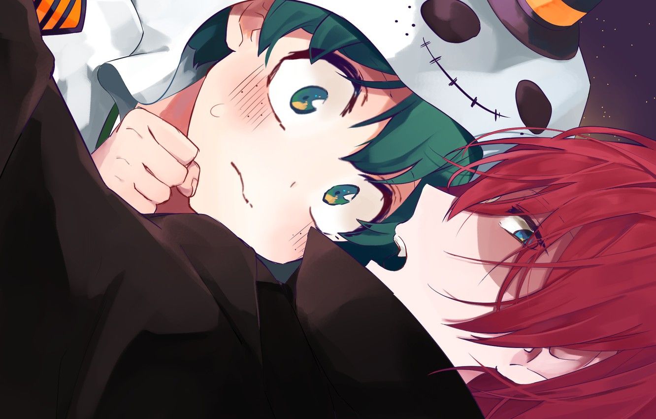 Izuku Midoriya costume fantasma Halloween, 2150x3500 Verticale, Telefono